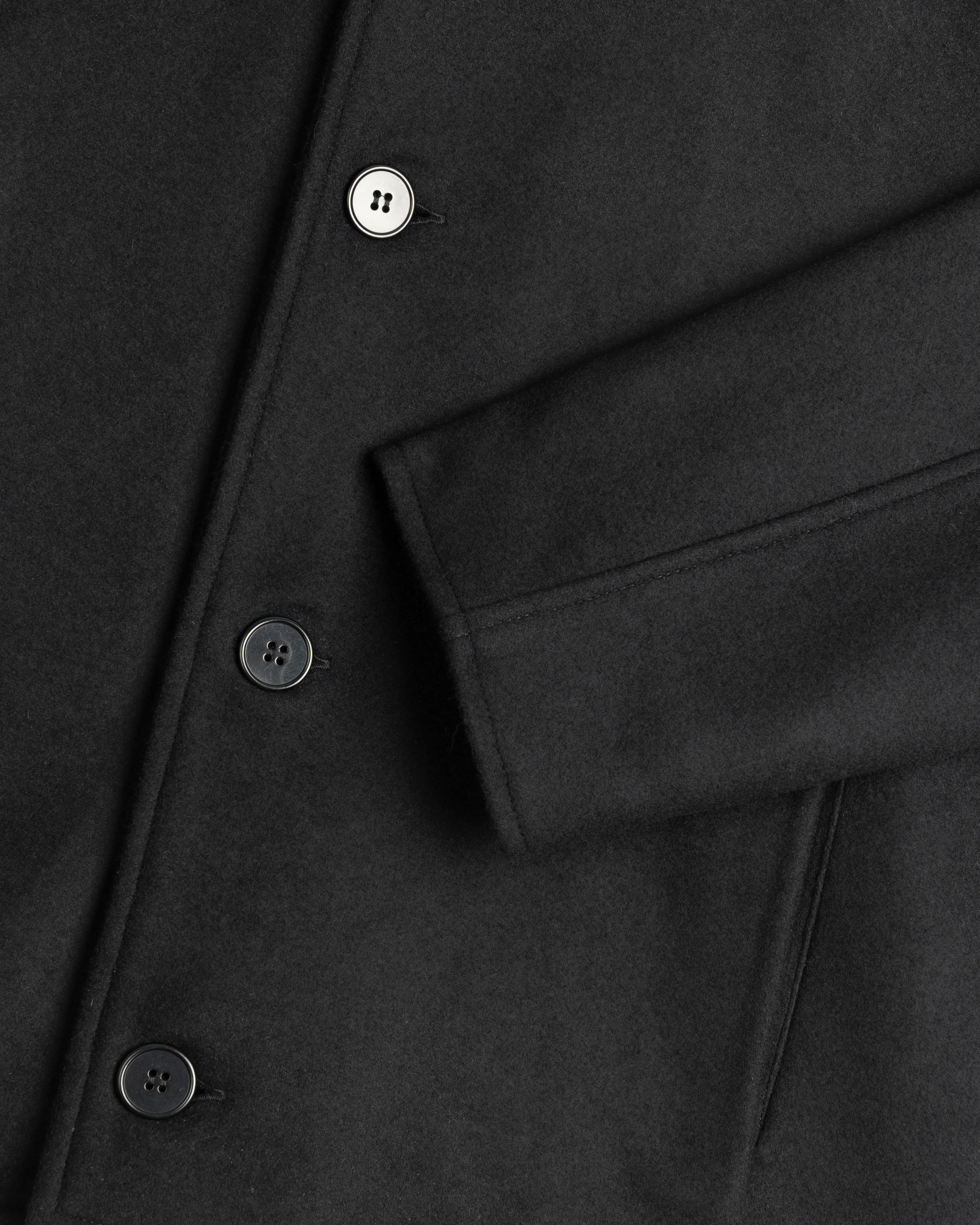 HIGH COLLAR WOOL JACKET