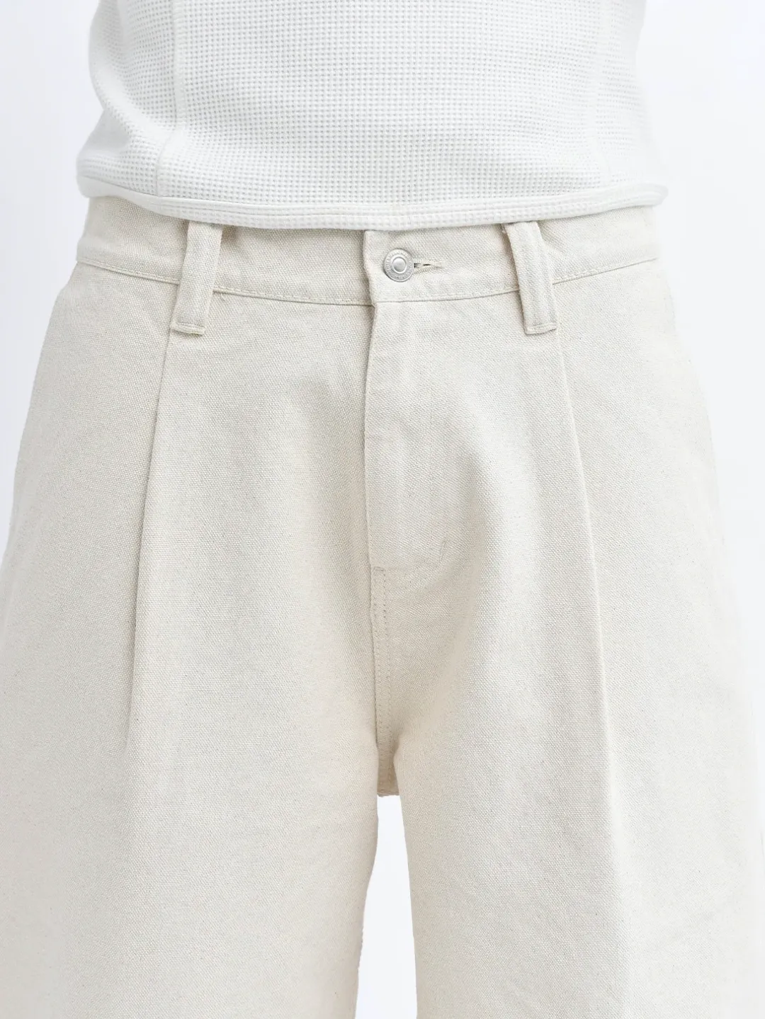 OKAYAMA PLEATED WIDE-LEG PANTS