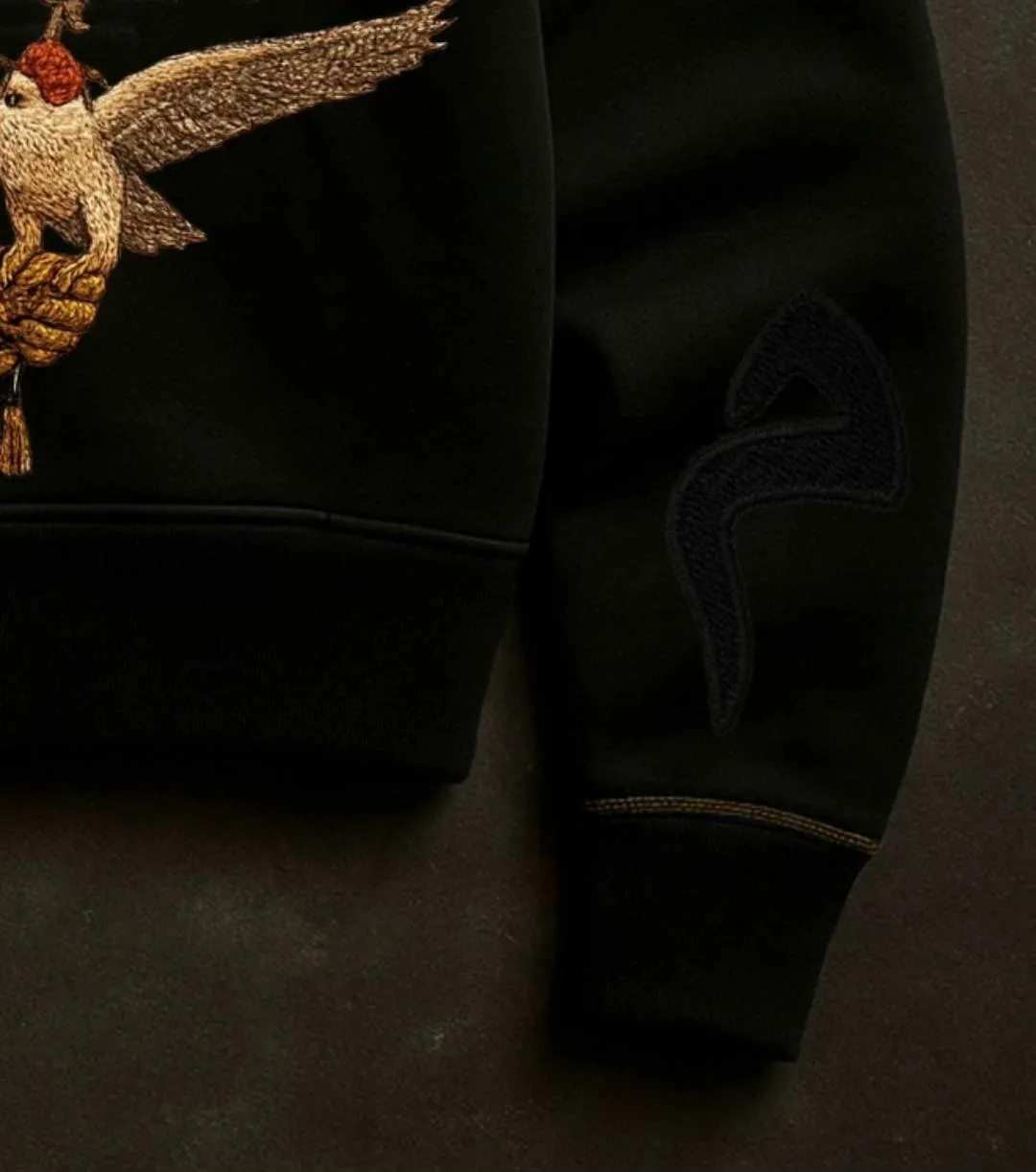 THE FALCON HOODIE | 3.5 MILLION STITCHES