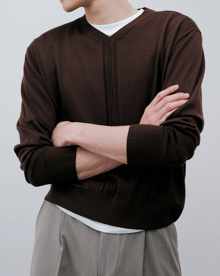 CLOUDWOOL V-NECK