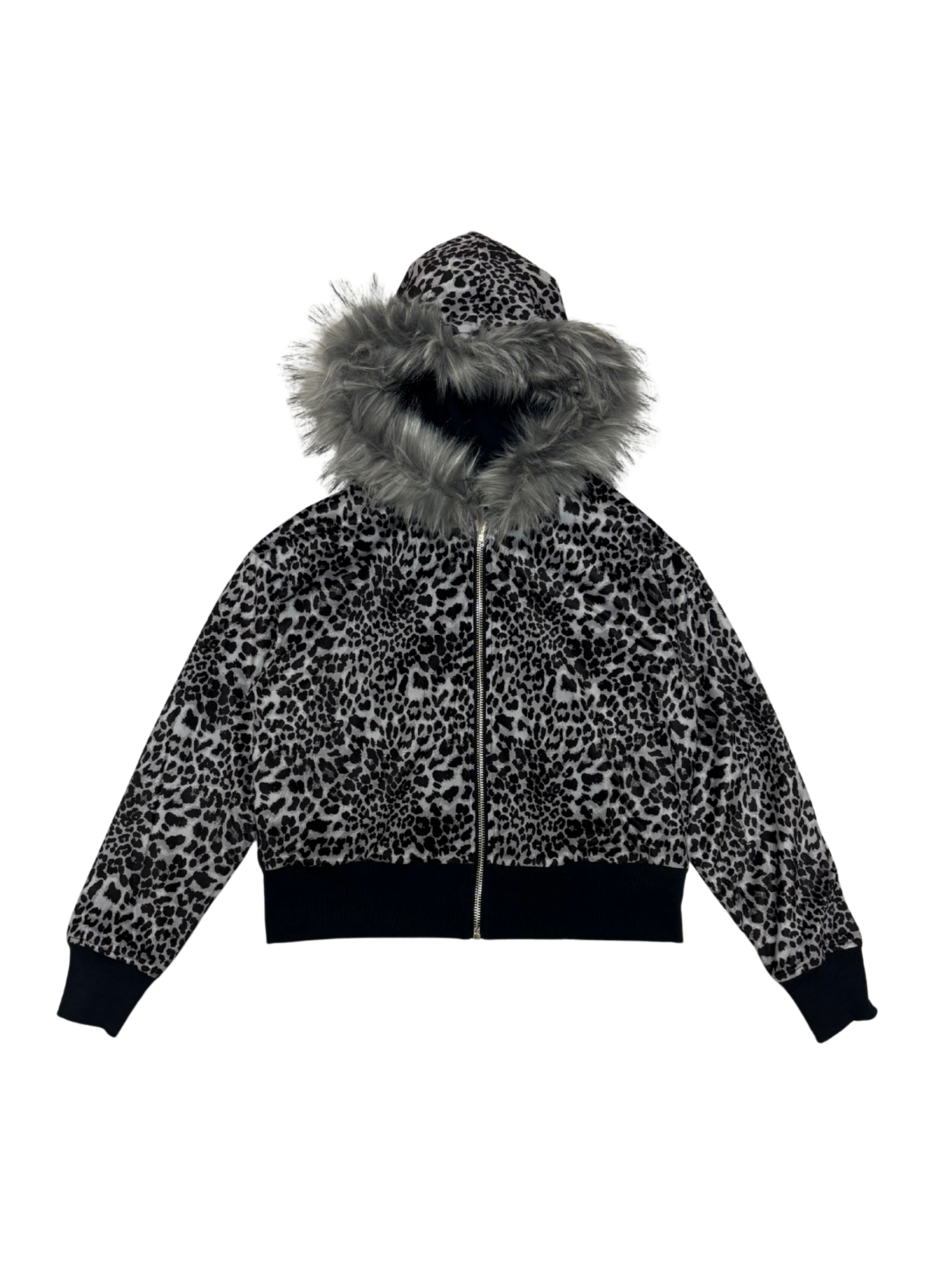 FUR ZIP HOODIE