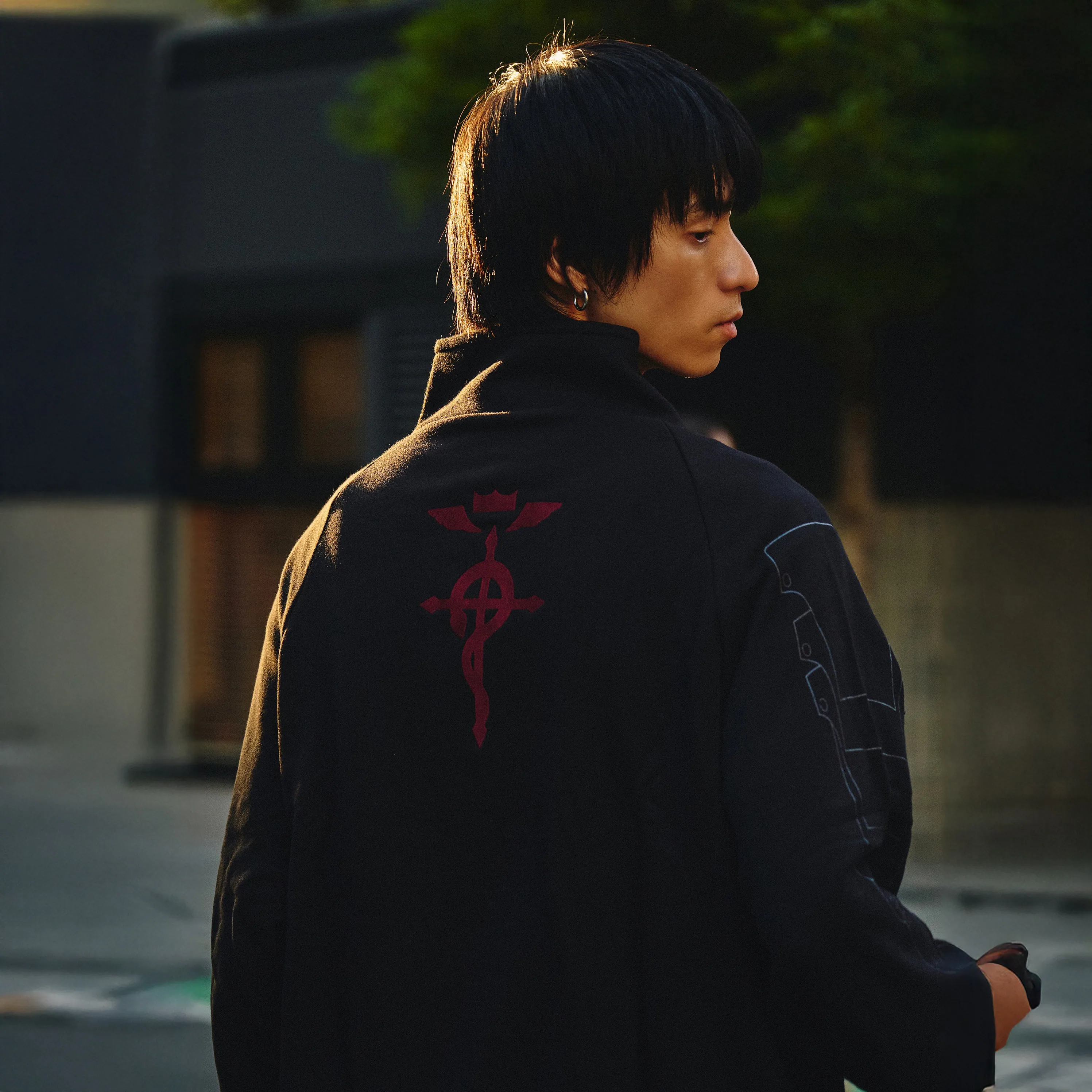 EDWARD STAND COLLAR SHIRT