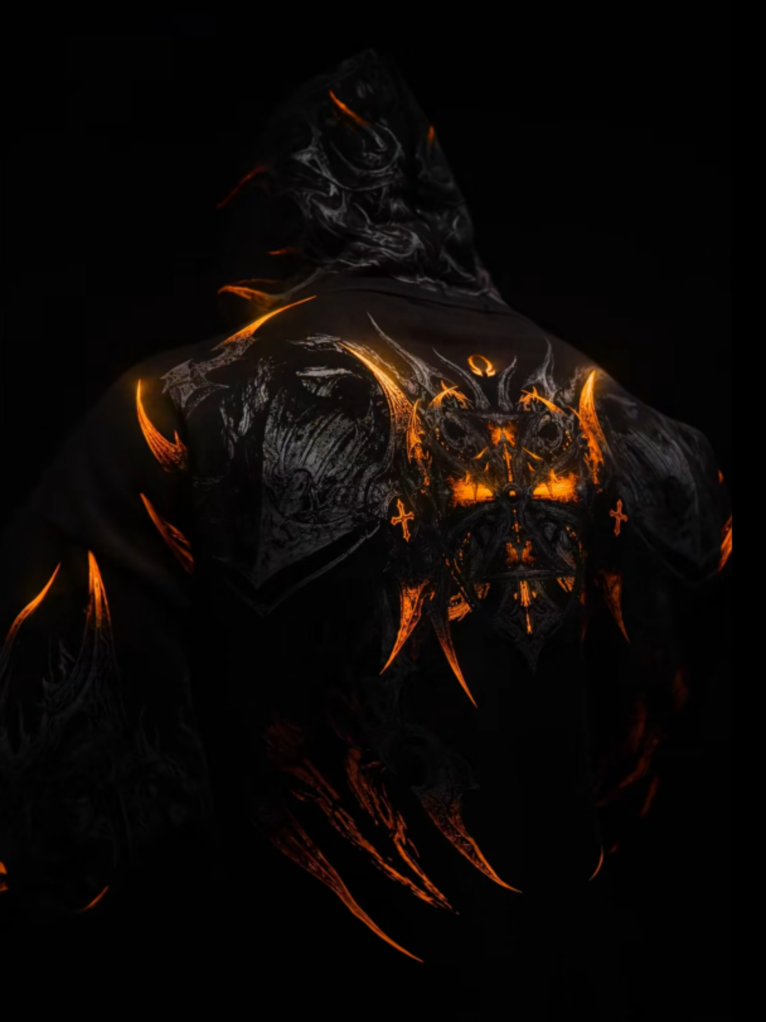 BERSERKER OVERSIZED ZIP-UP HOODIE