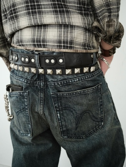 LOW RISE “SLATE” DENIM