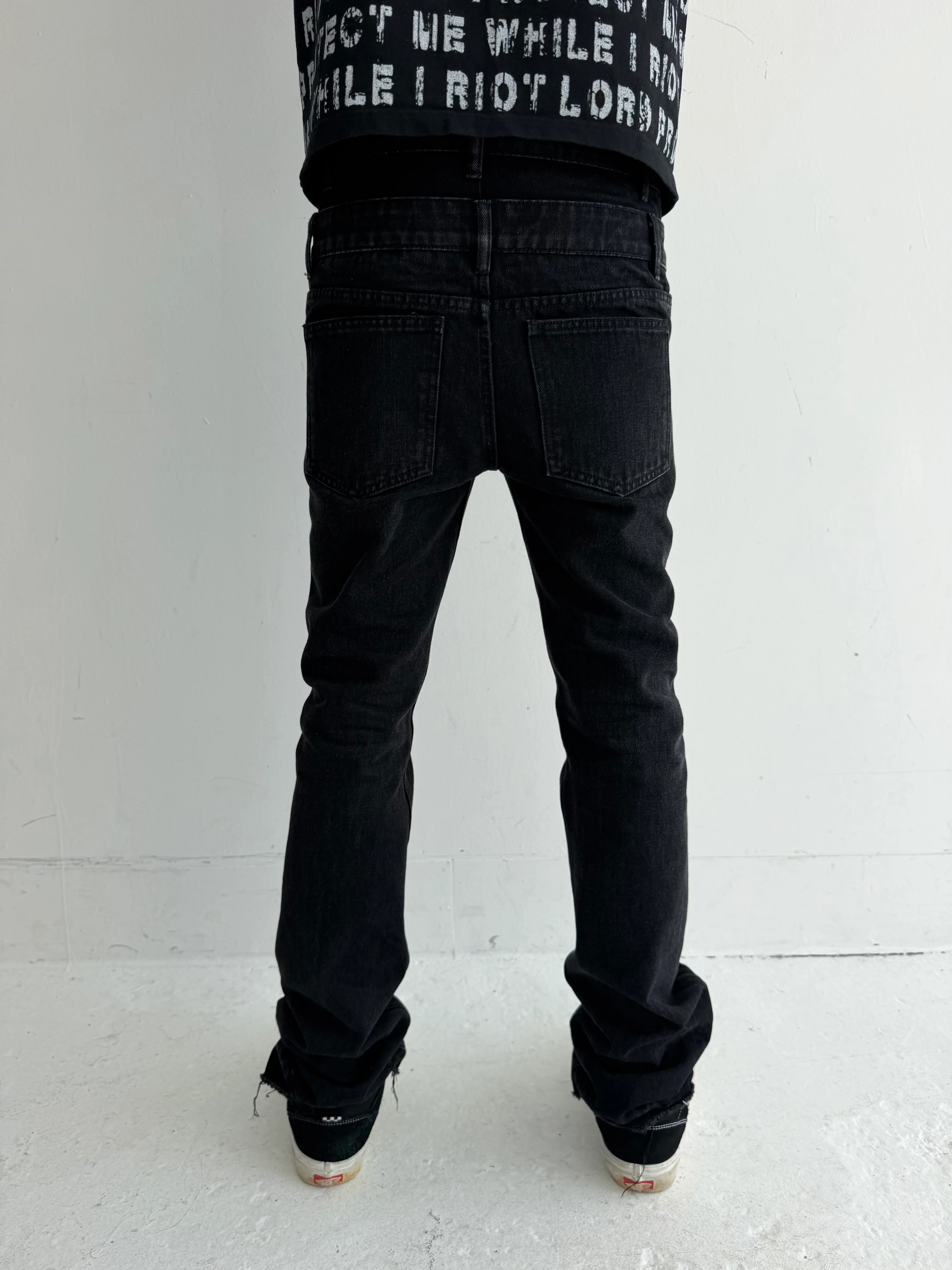 “Blare in Black” Denim