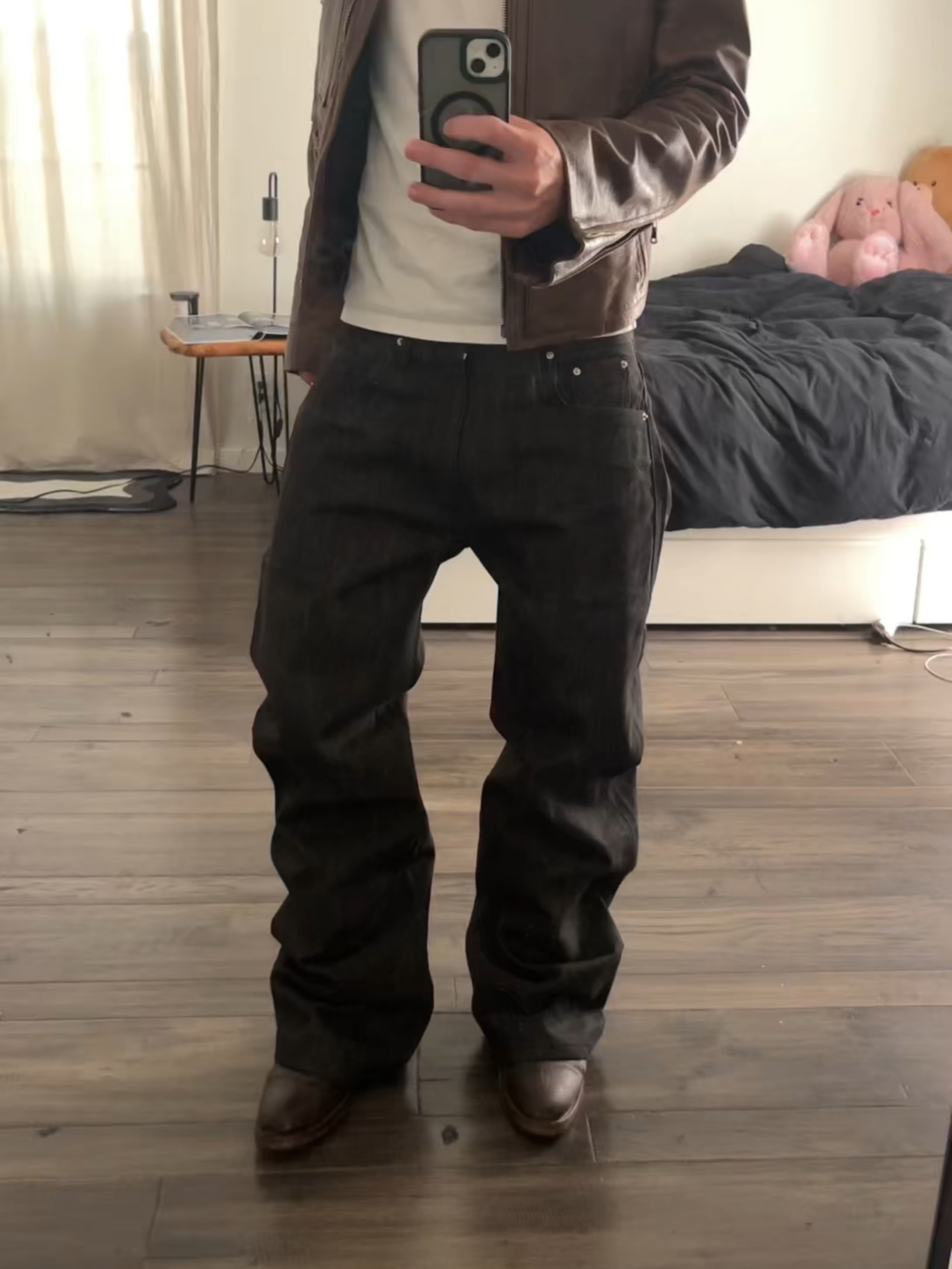 SELVEDGE DENIM BOOTCUT JEANS