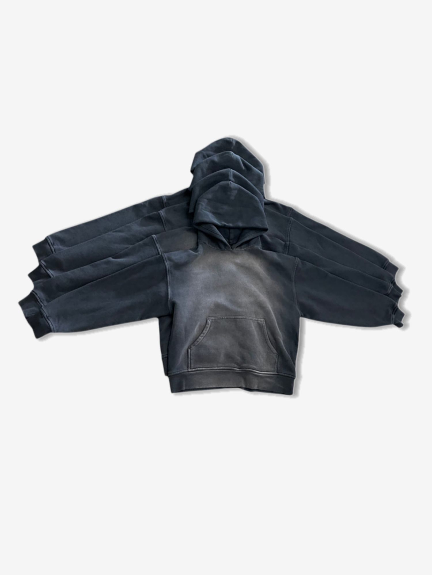 FADED COTTON HOODIE
