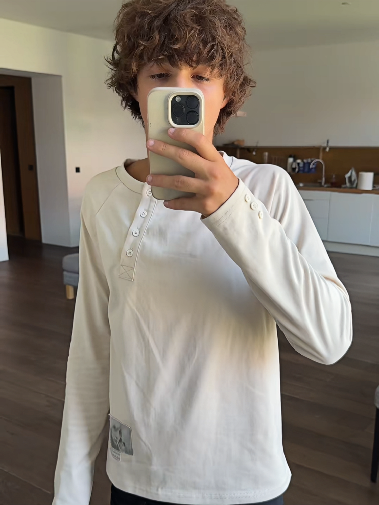 BUTTON PLACKET HENLEY