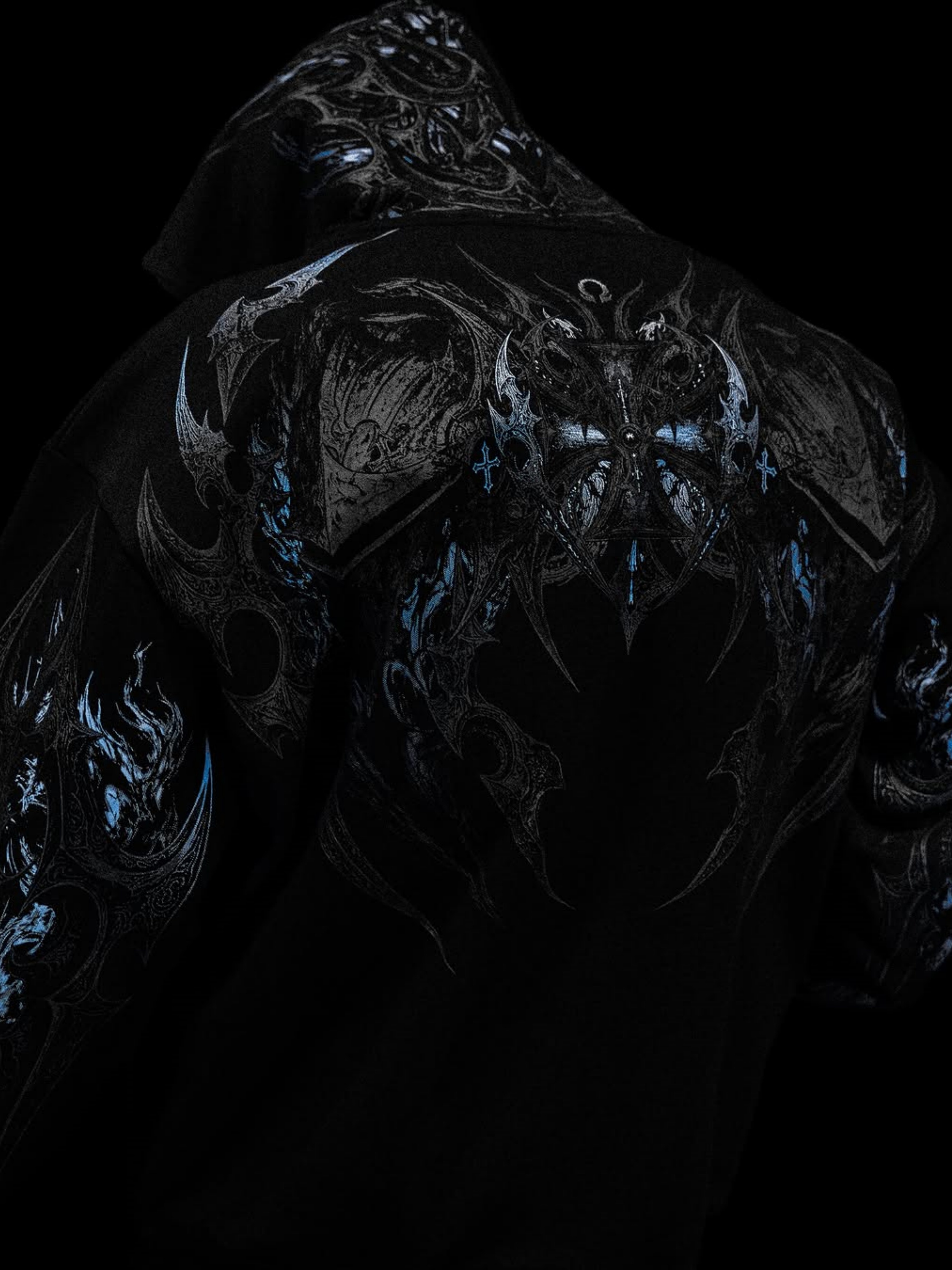 BERSERKER OVERSIZED ZIP-UP HOODIE