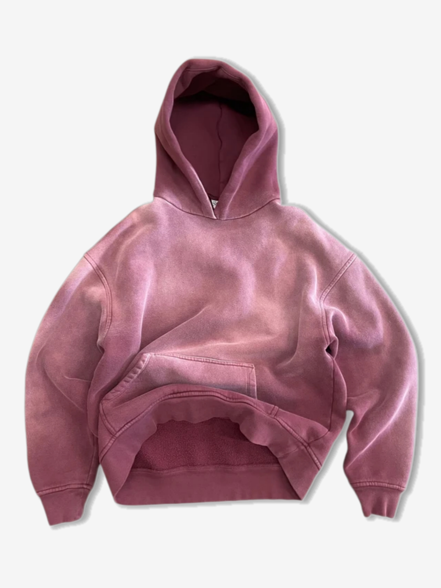 FADED COTTON HOODIE