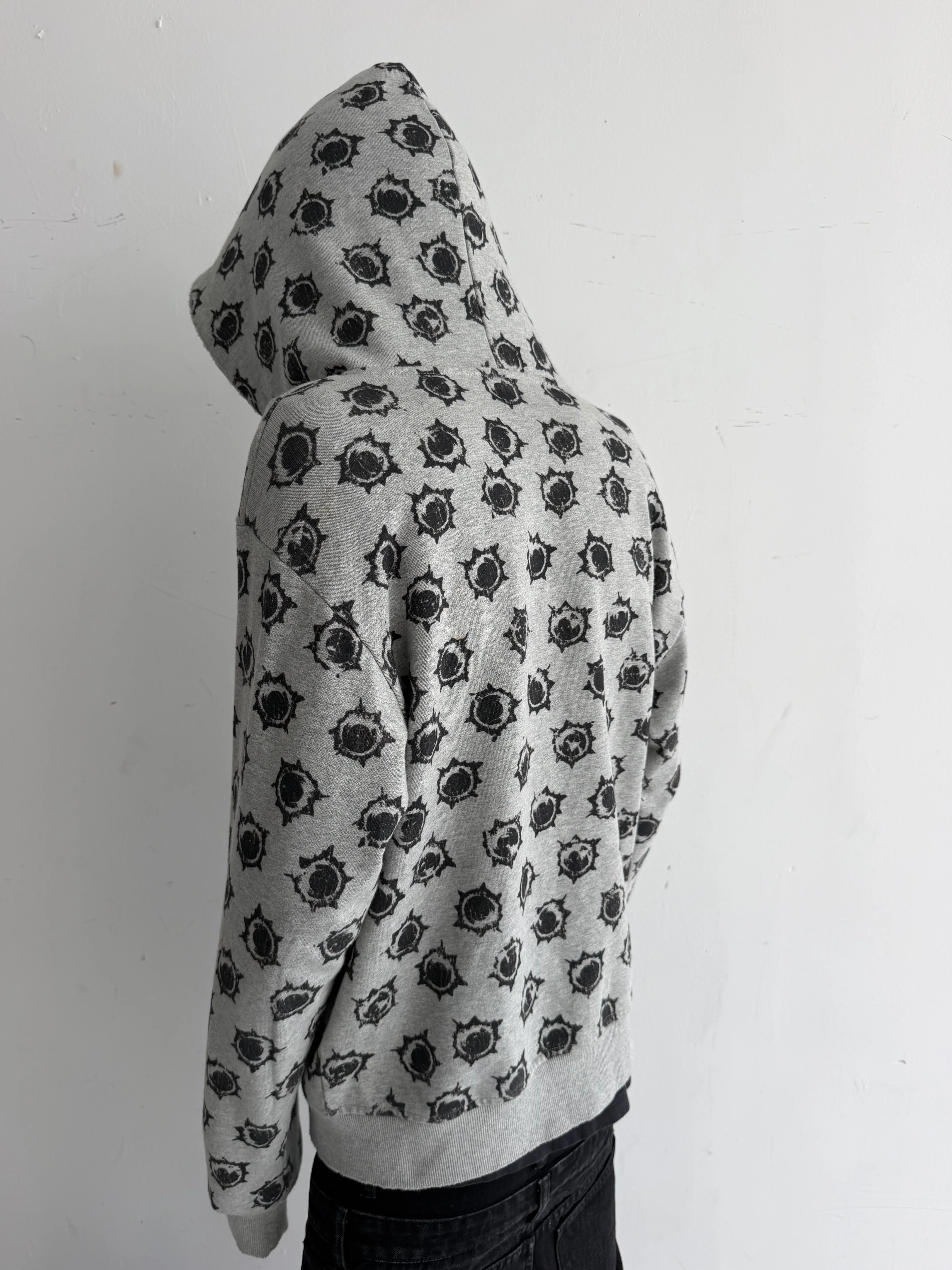 “Bullet Hole” Zip up Hoodie