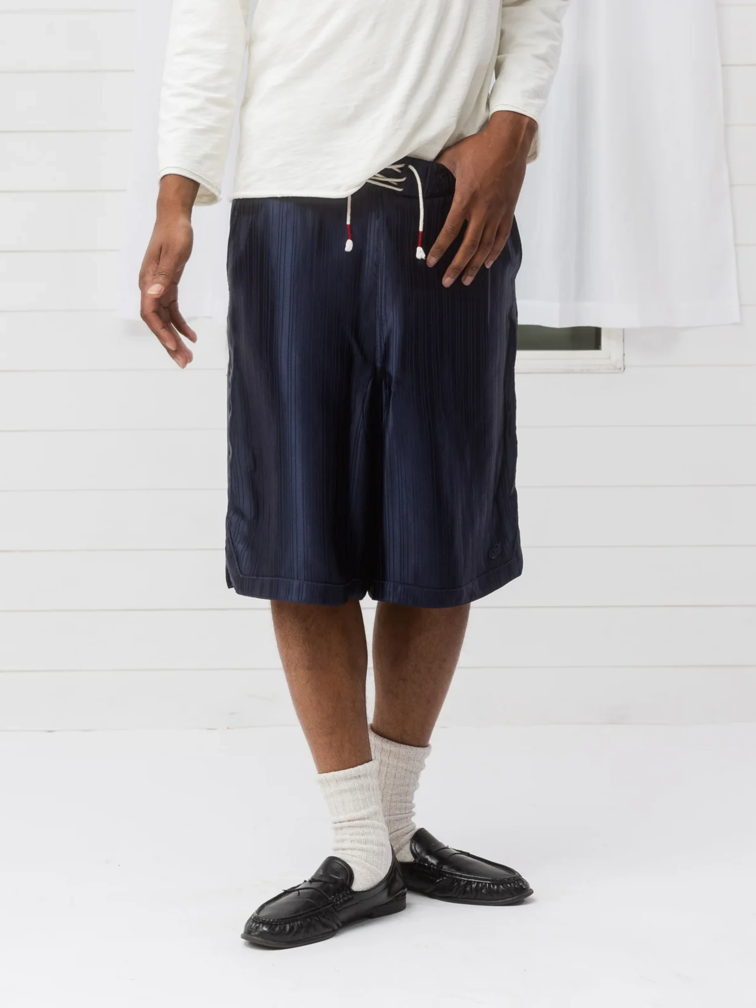 SATIN BOXING SHORTS