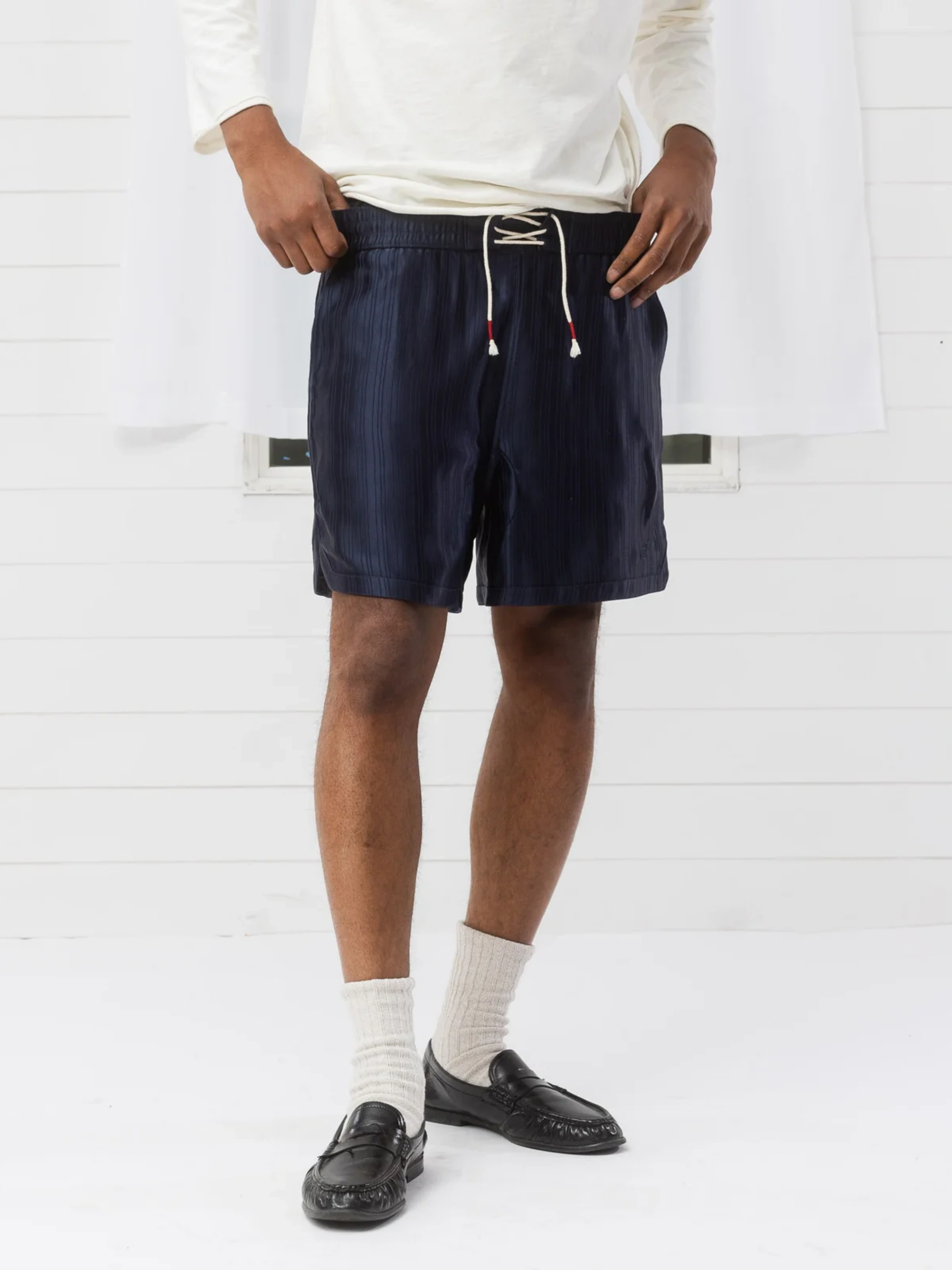 SATIN BOXING SHORTS