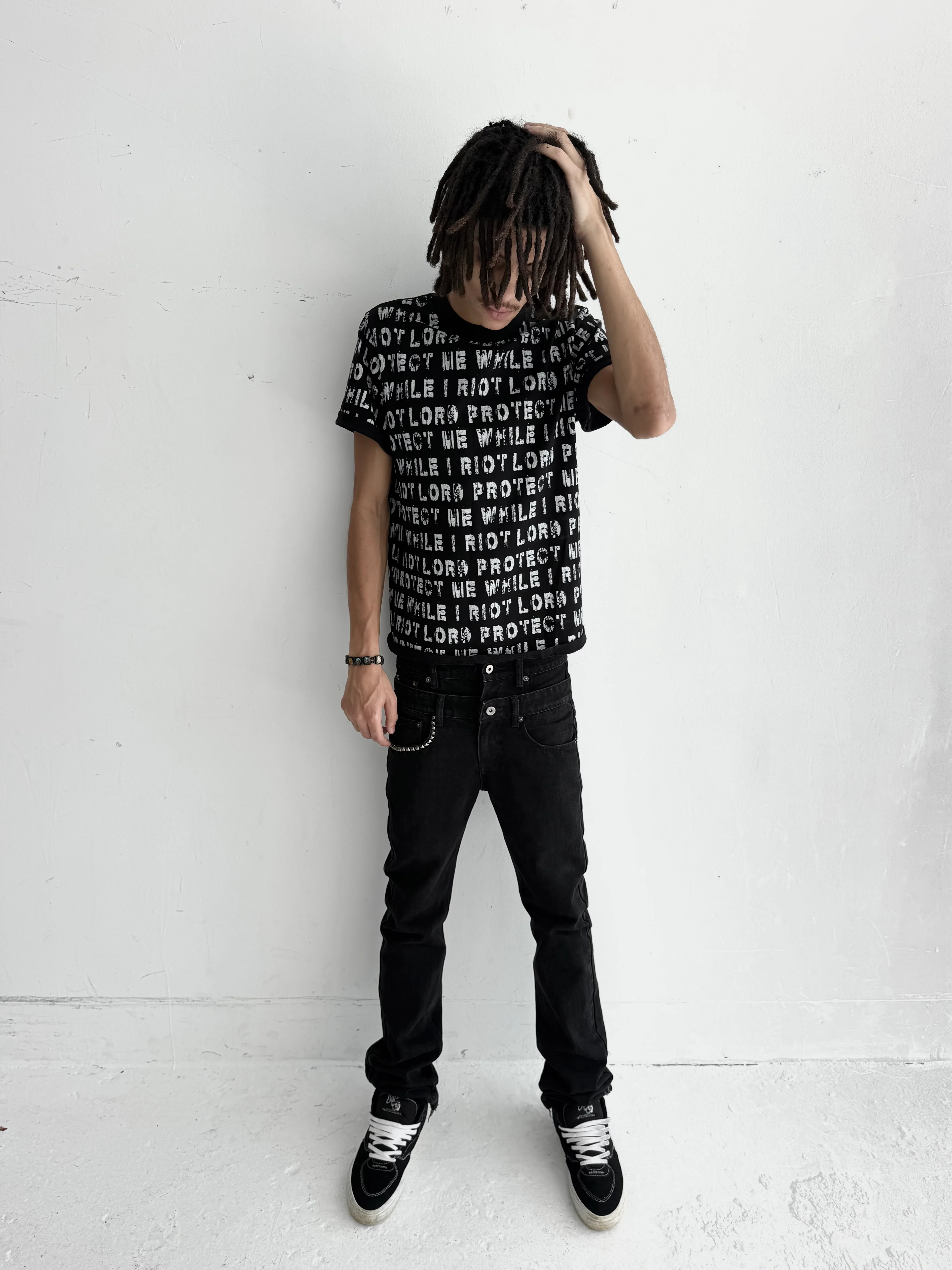 “Blare in Black” Denim