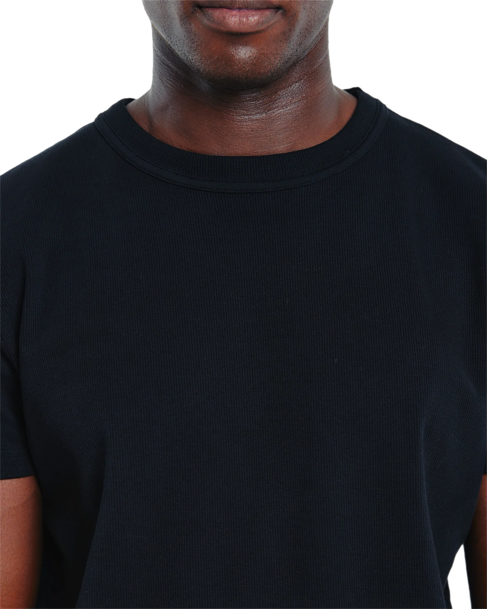 Ribbed t-shirt (white)