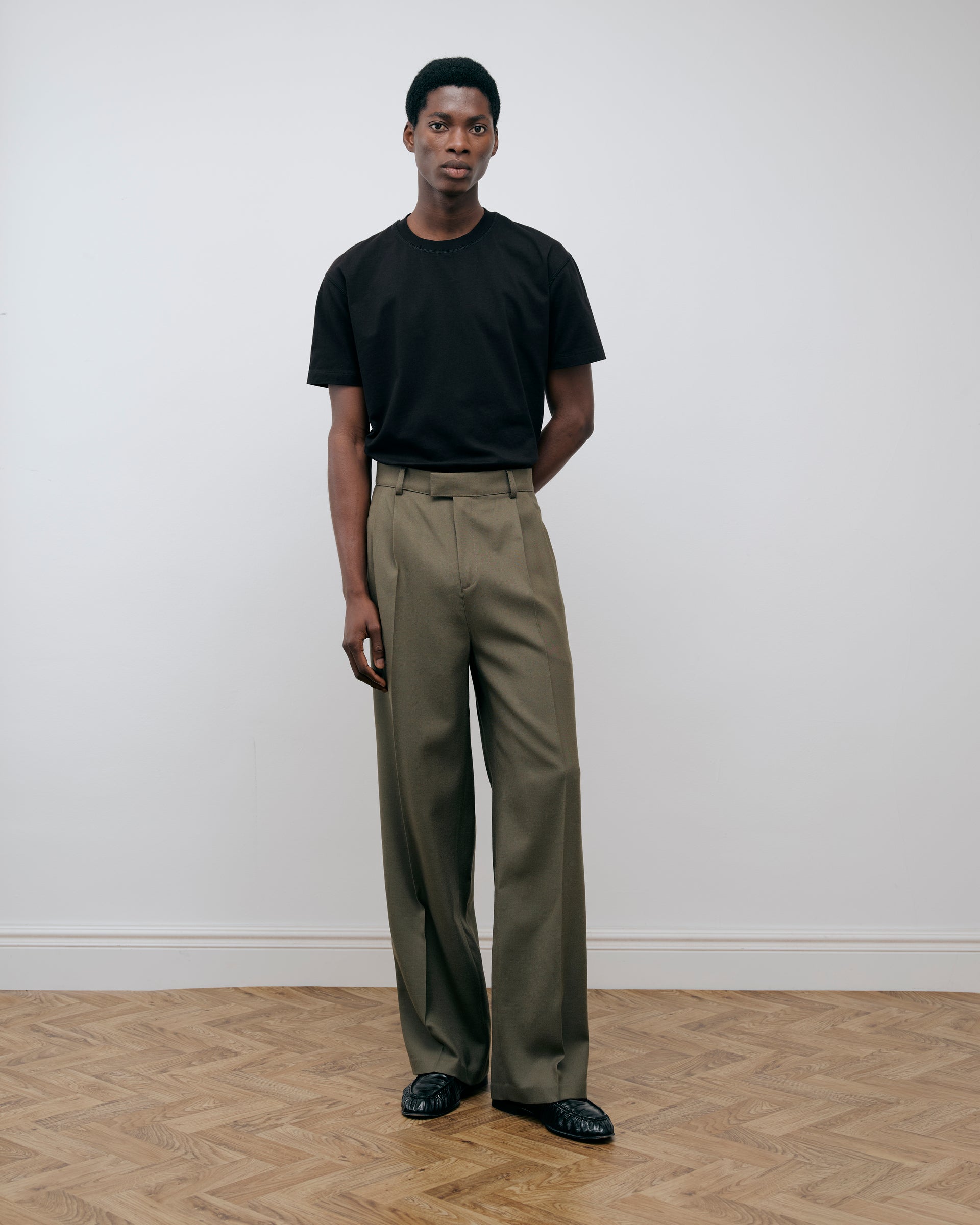  FOREST PLEATED TROUSERS 