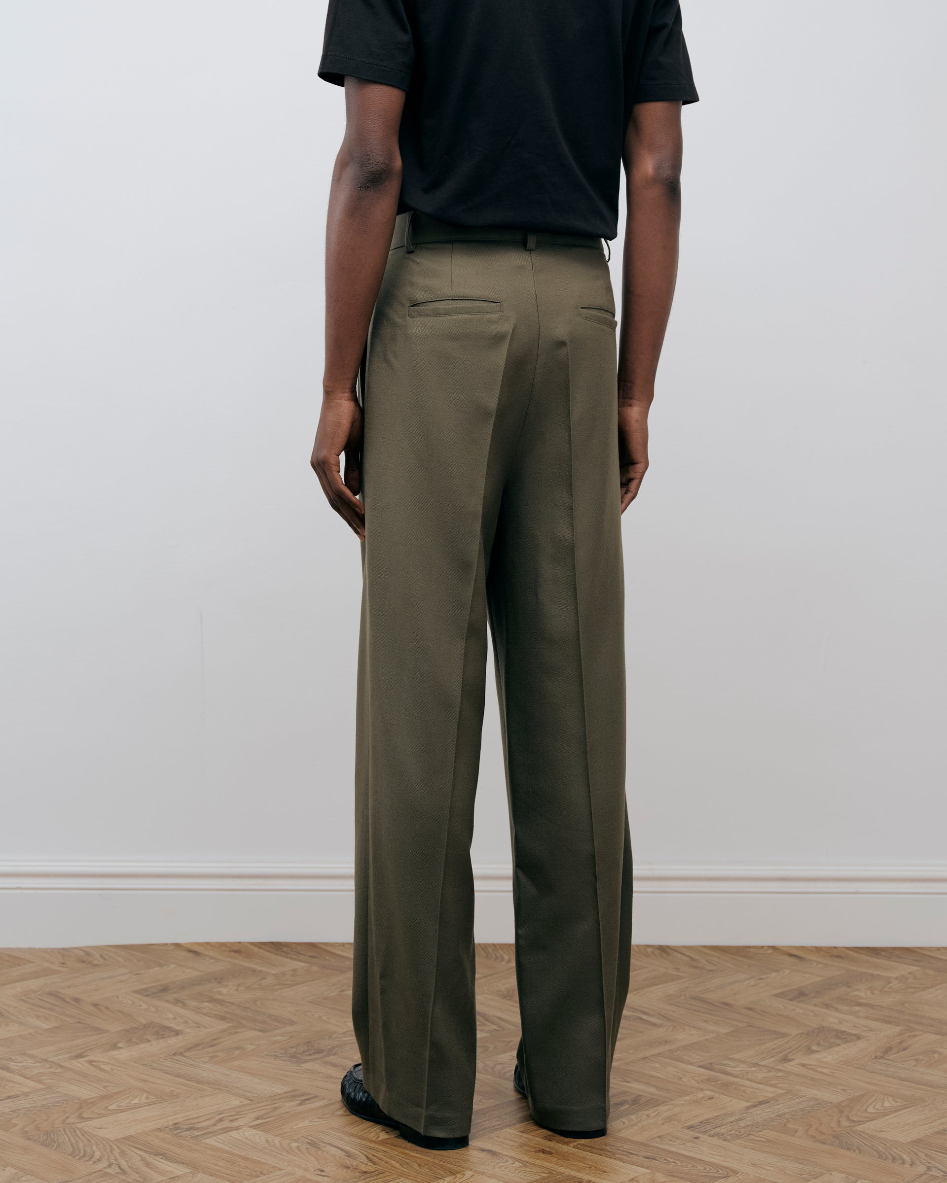  FOREST PLEATED TROUSERS 