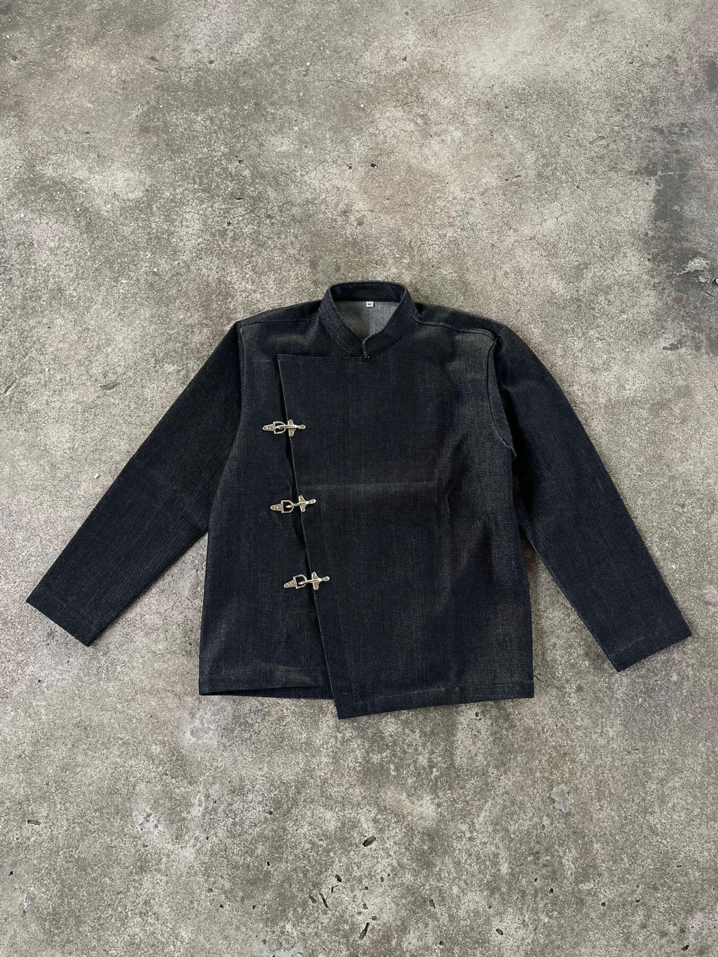 13.5OZ FIREMAN CLASP DENIM JACKET