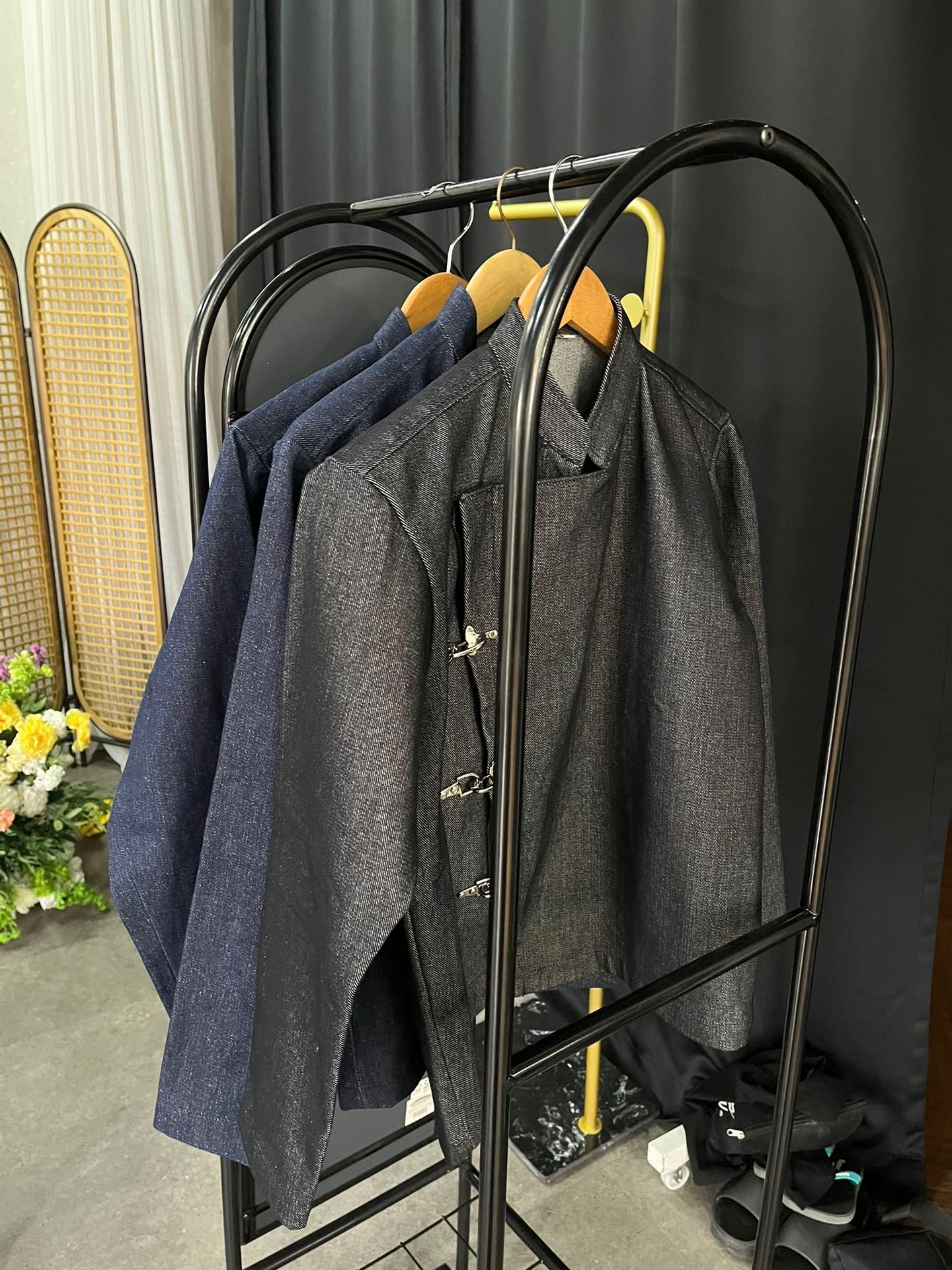 13.5OZ FIREMAN CLASP DENIM JACKET