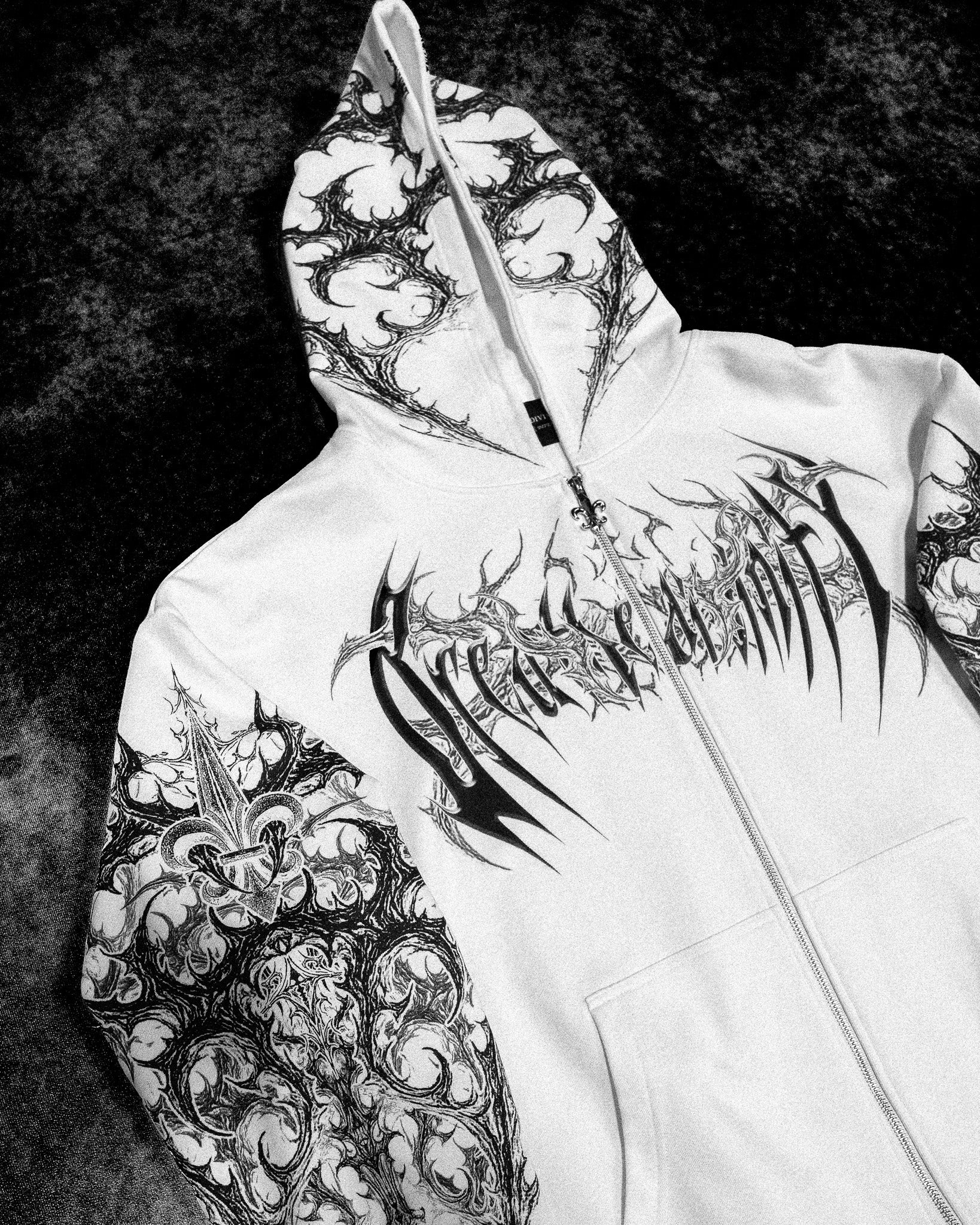 Heavenly Knight Oversized Zip-up Hoodie