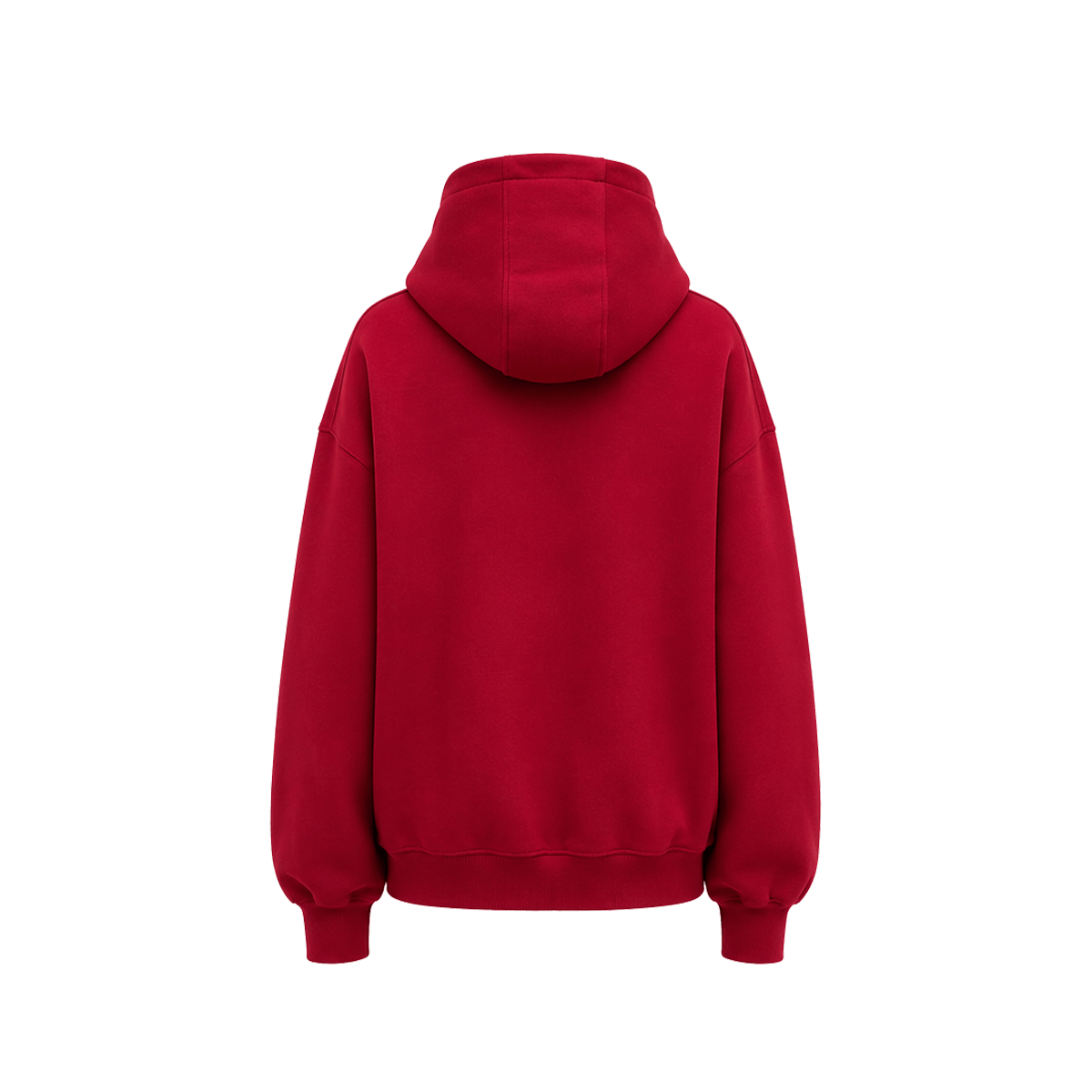 Washed Embroidery Zip Hoodie