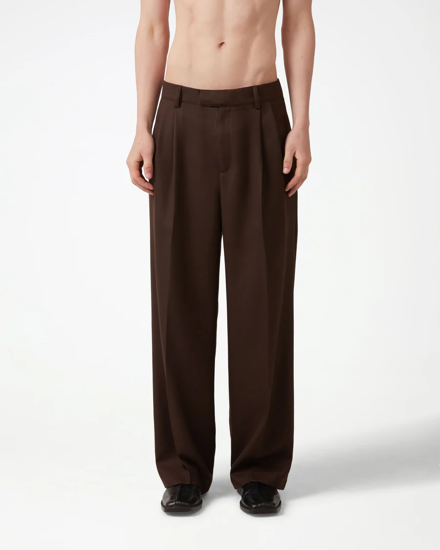 FOREST PLEATED TROUSER