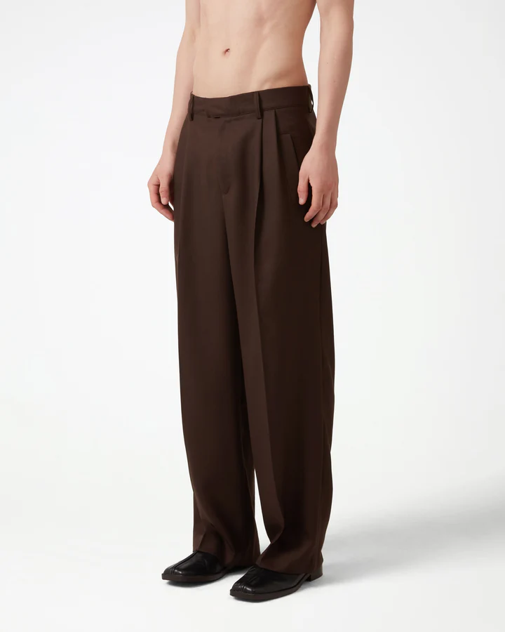 FOREST PLEATED TROUSER