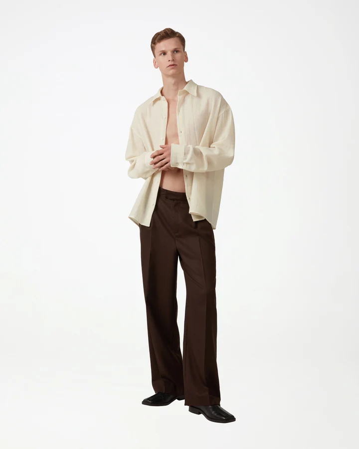 FOREST PLEATED TROUSER