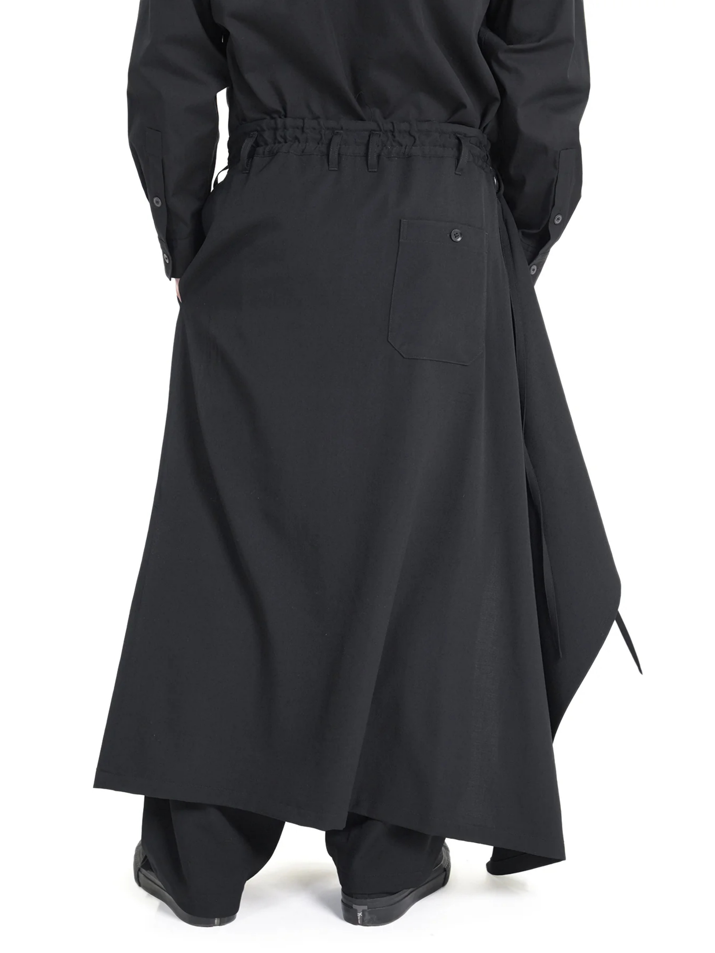 WOOL BOUND SKIRT PANTS