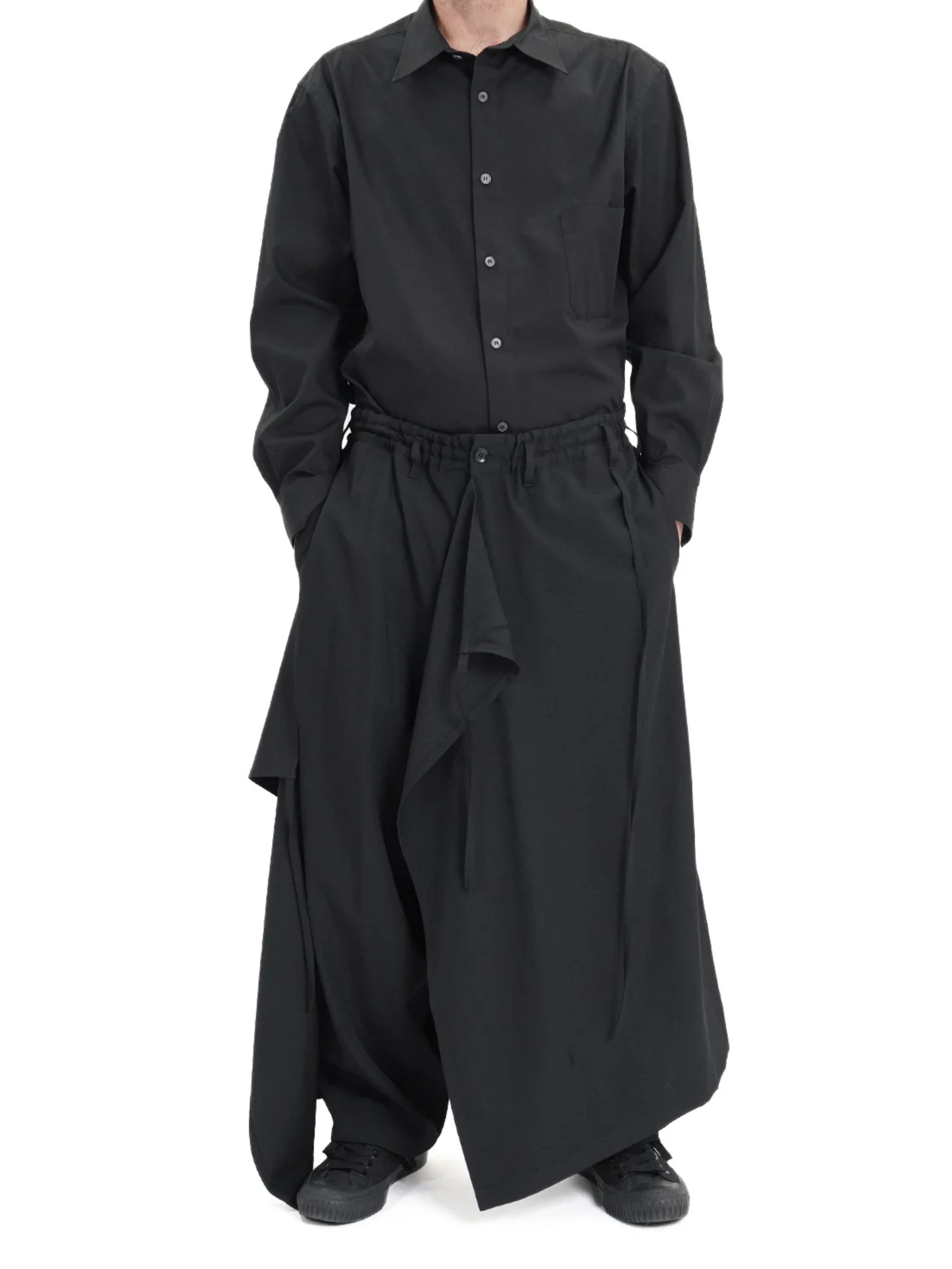 WOOL BOUND SKIRT PANTS