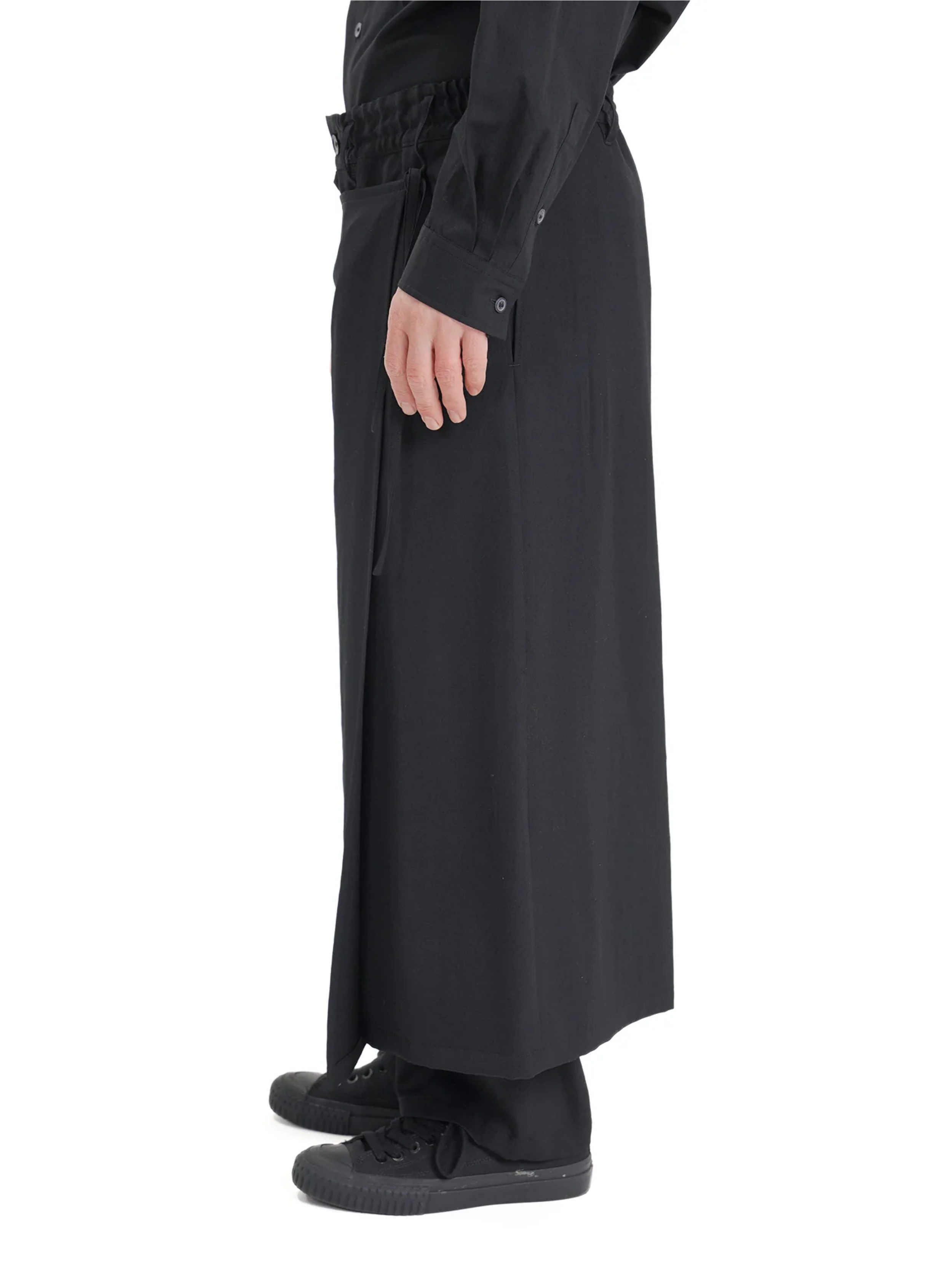 WOOL BOUND SKIRT PANTS