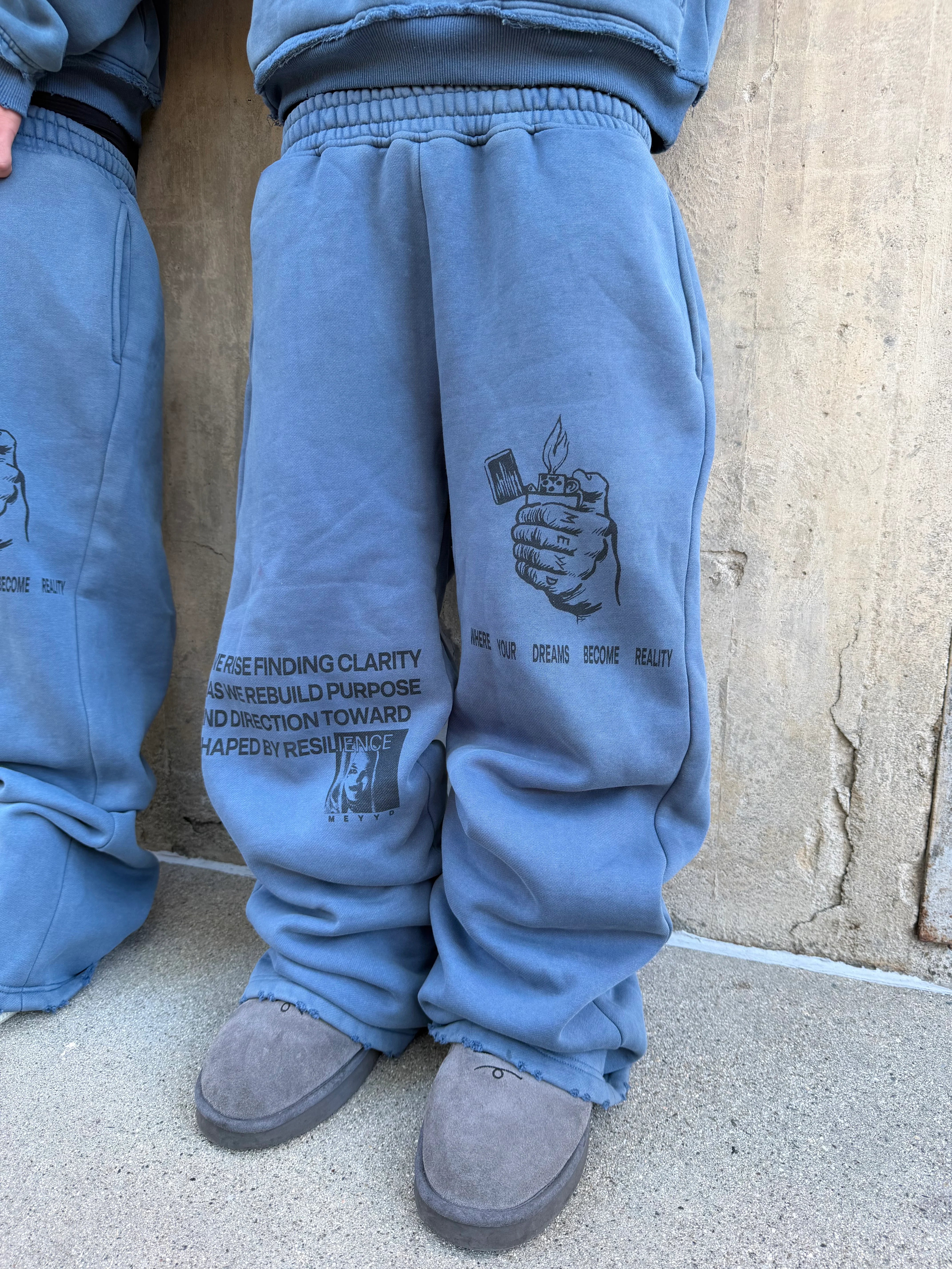 MEYYD GRAPHIC SWEATPANTS