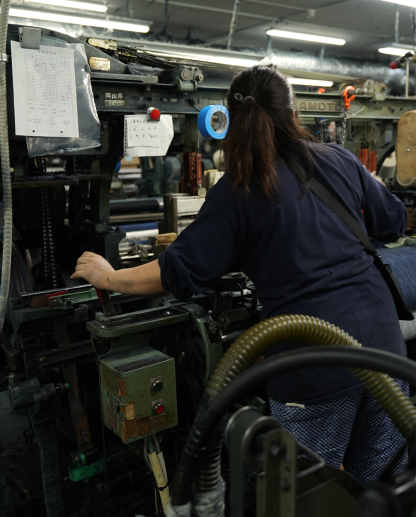 MENES Okayama Raw Selvedge Baggy Jeans - Indigo