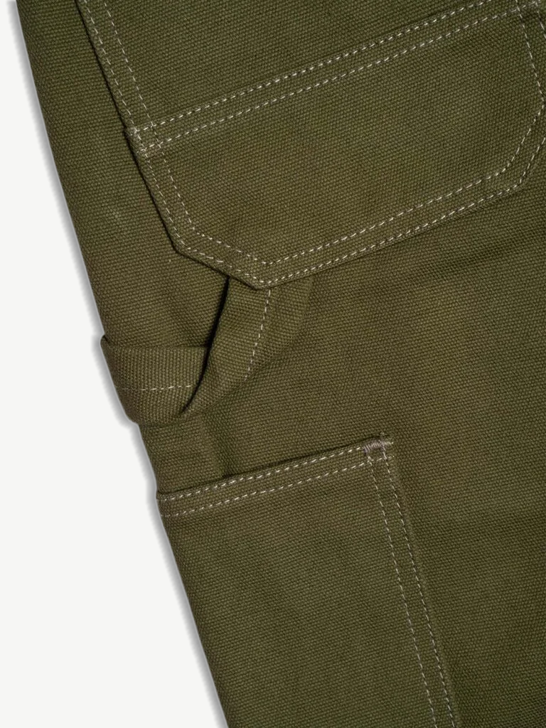 MULTI-POCKET CANVAS PANTS - 17 Oz DUCK CANVAS