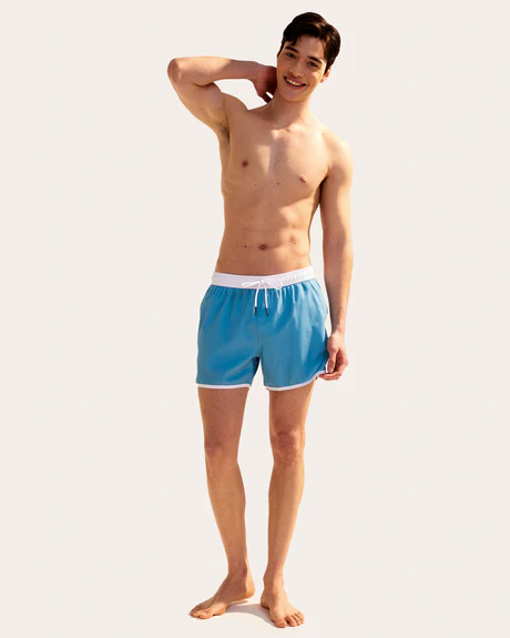 RETRO 70S COMFY SWIM TRUNKS