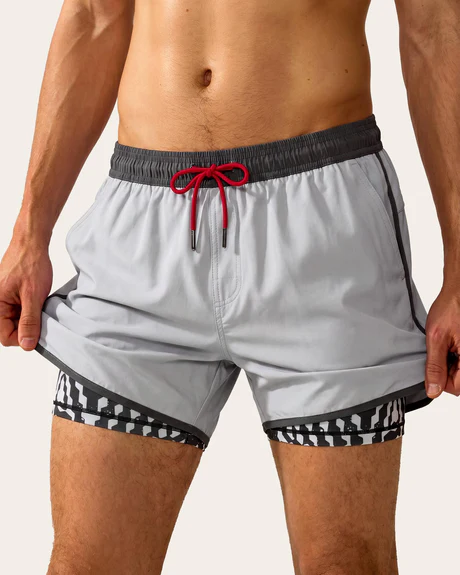 RETRO 70S COMFY SWIM TRUNKS