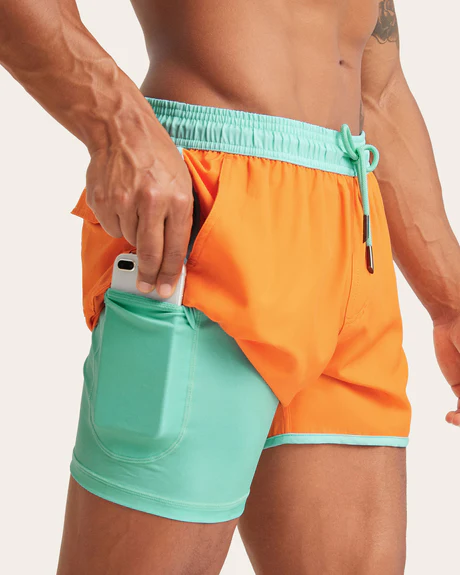 RETRO 70S COMFY SWIM TRUNKS