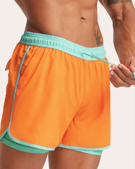 RETRO 70S COMFY SWIM TRUNKS
