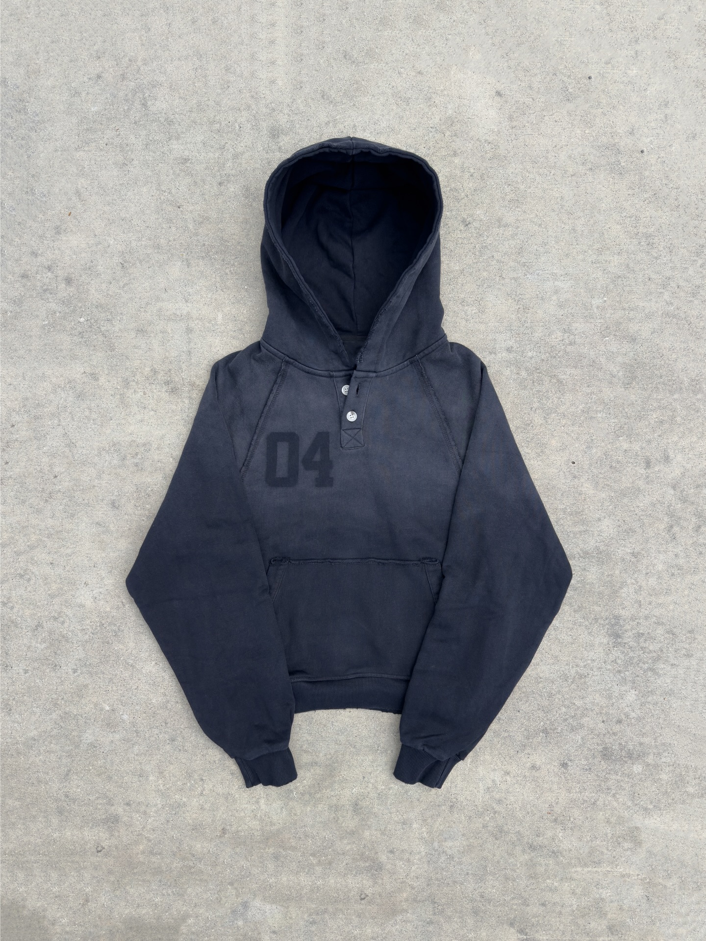 HENLEY HOODIE 