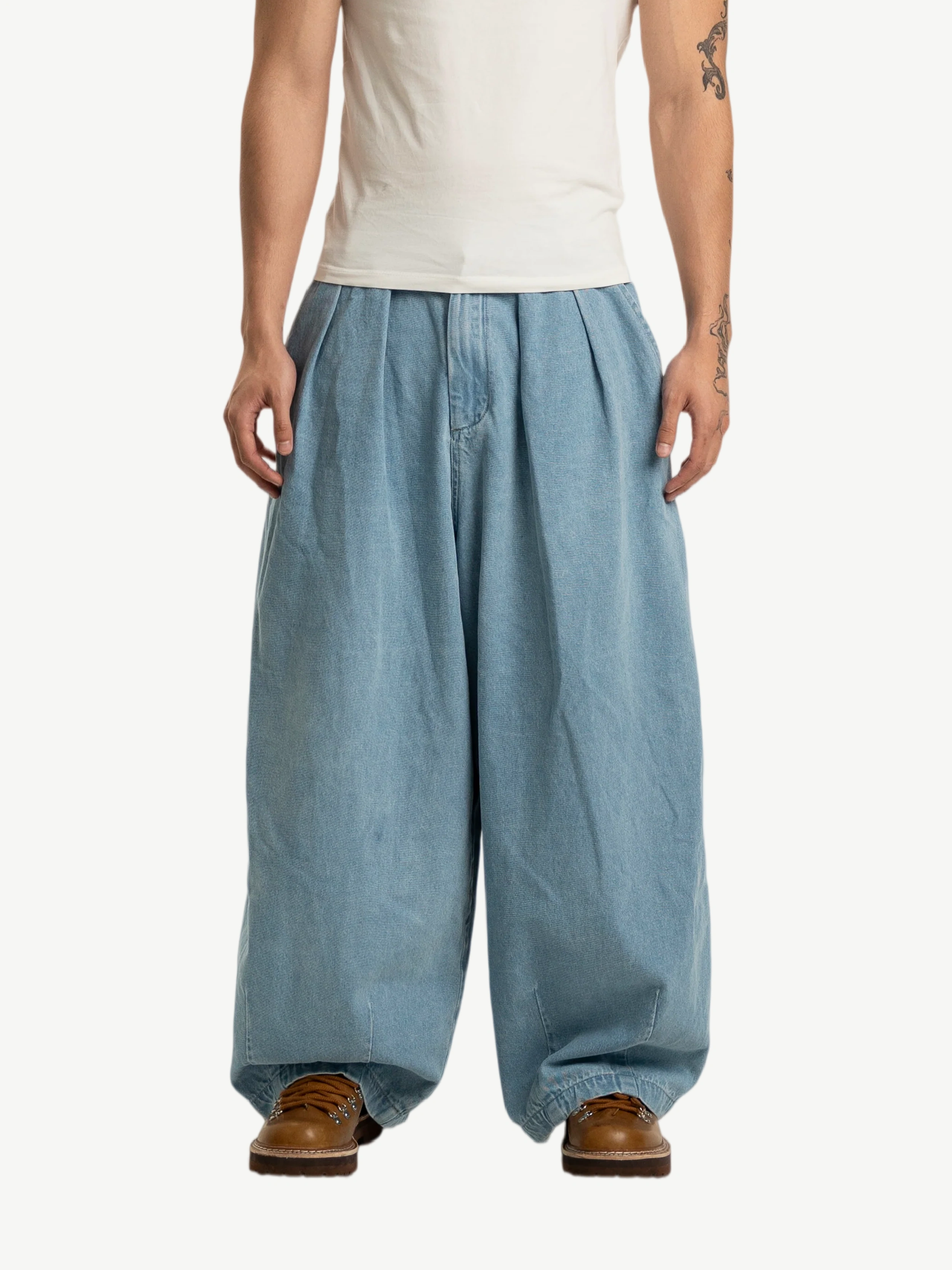 Balloon Denim Jeans | Blue