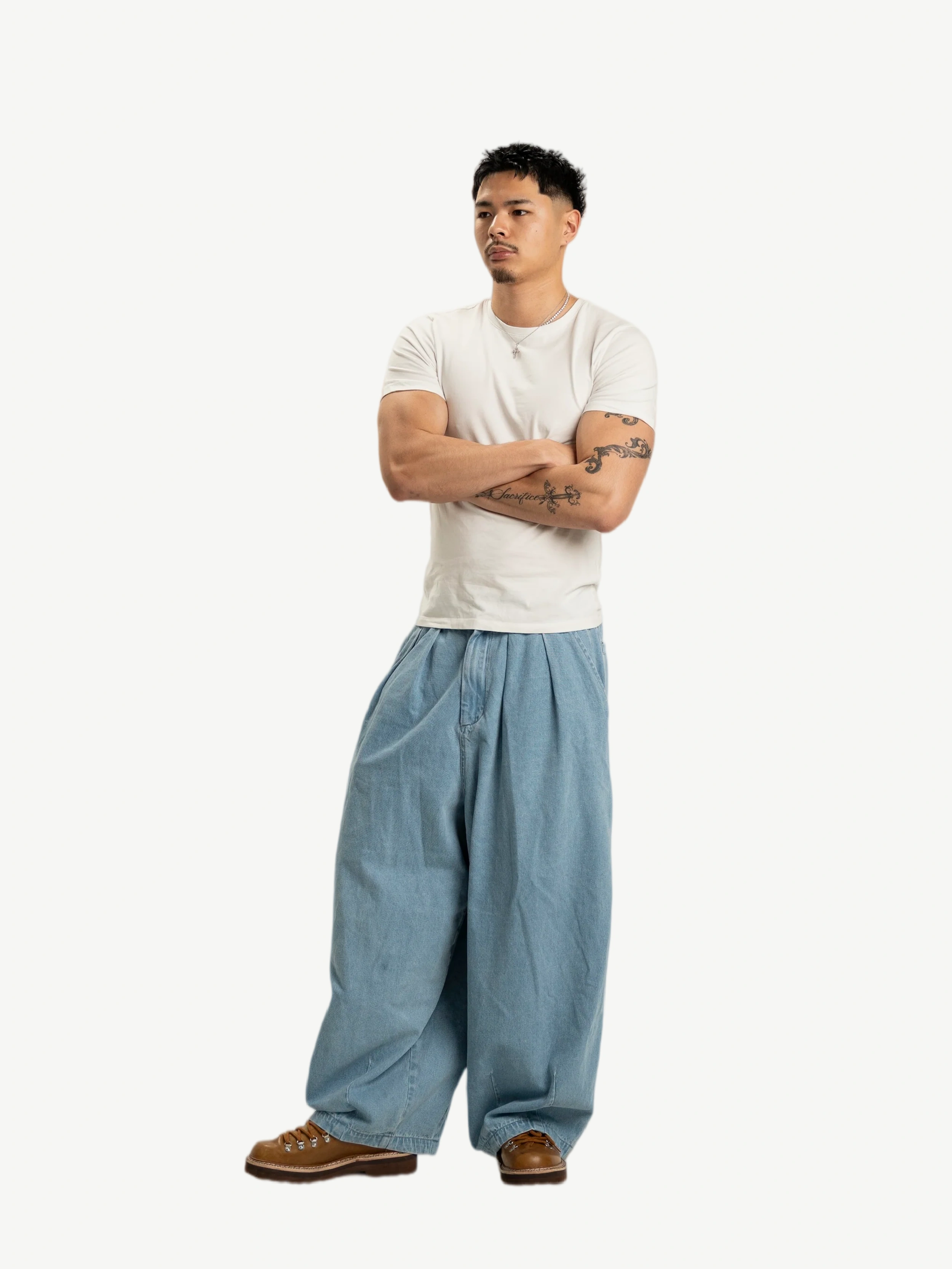 Balloon Denim Jeans | Blue