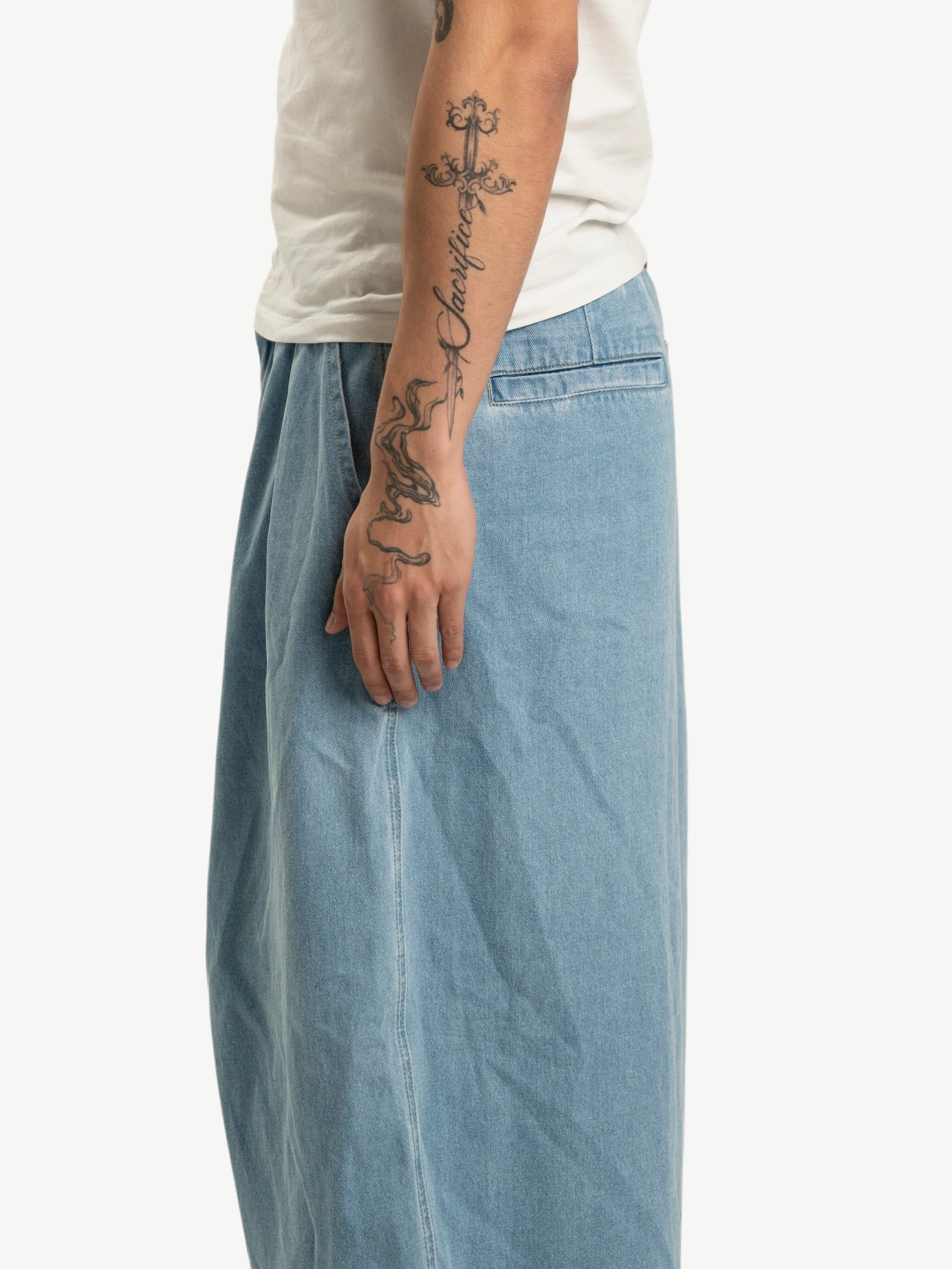 Balloon Denim Jeans | Blue