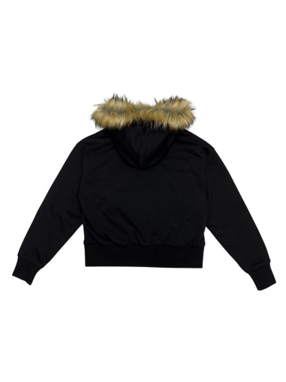 FUR ZIP HOODIE
