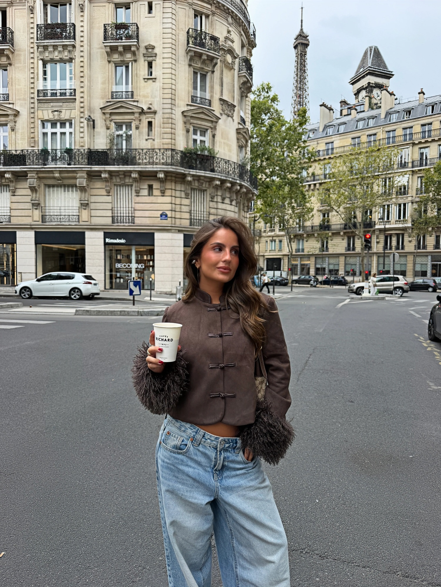 SUEDE FROG CLOSURE JACKET