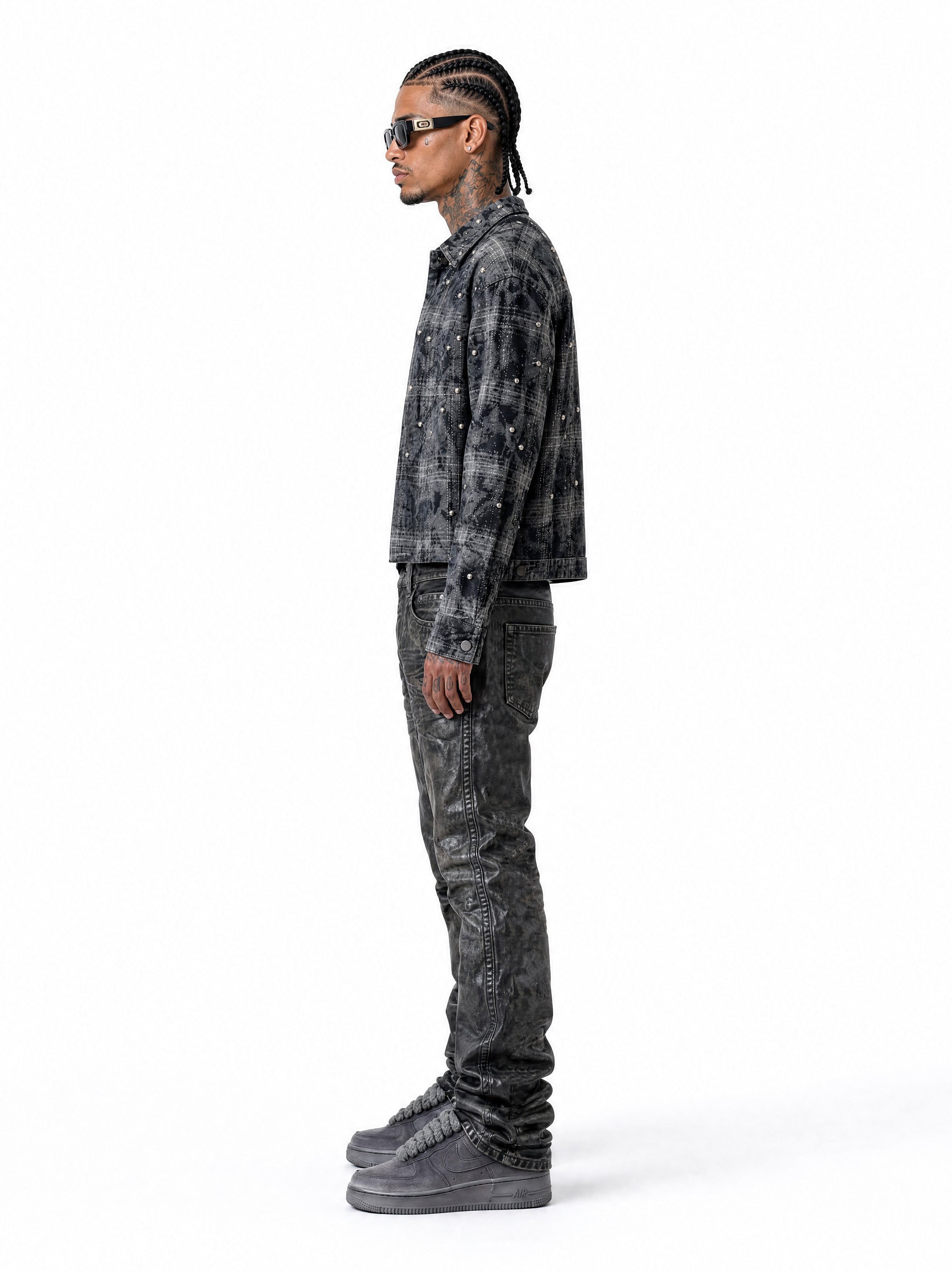 WAXED JEANS