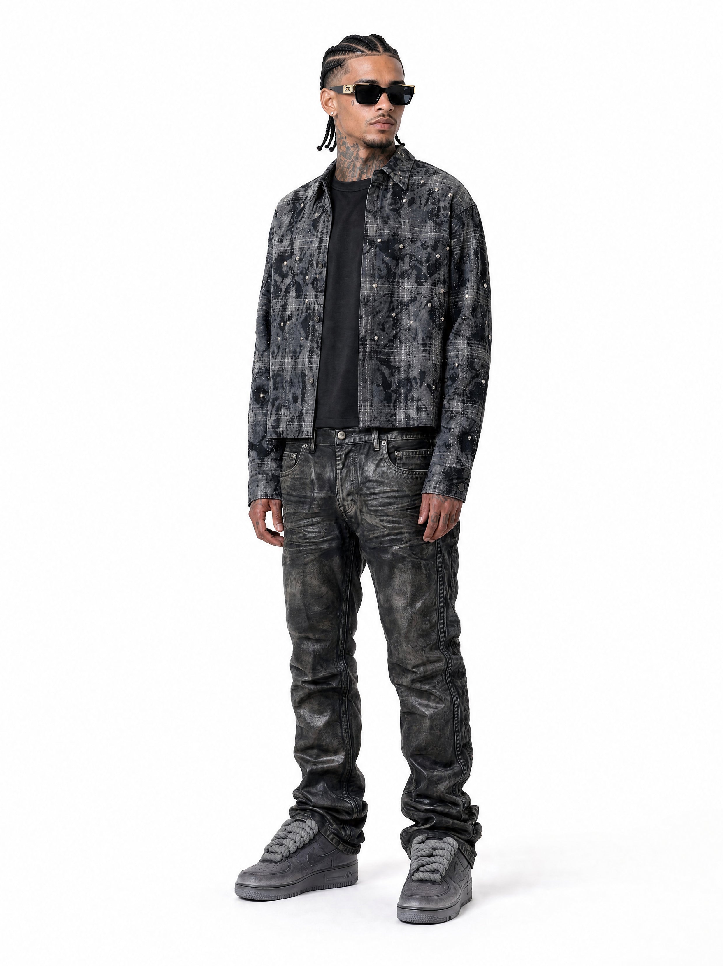 WAXED JEANS