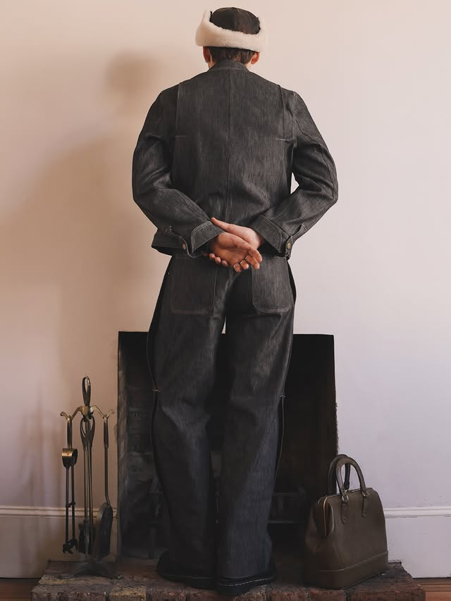 SELVEDGE DENIM CLASP JACKET