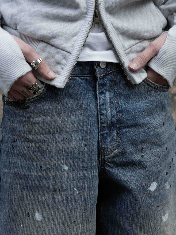 SPLATTER DENIM