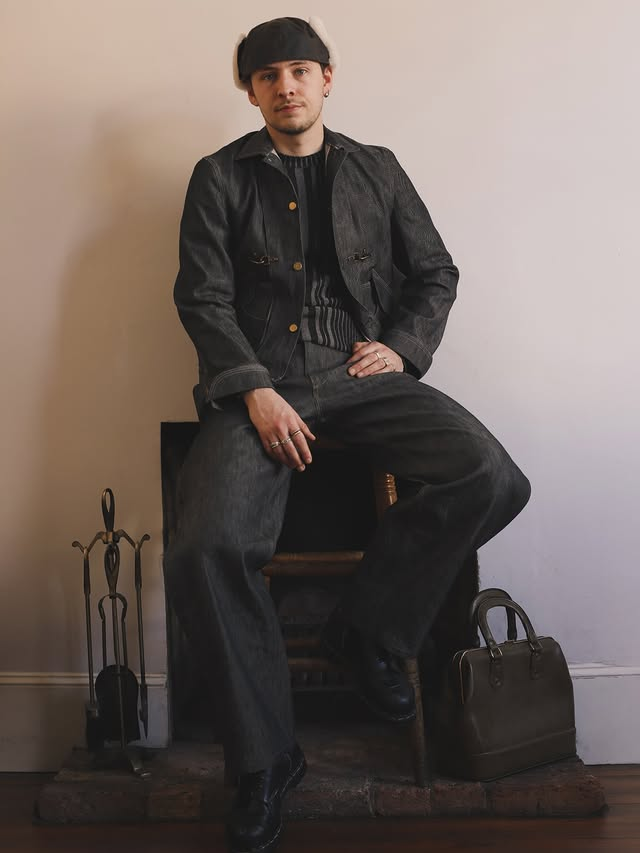 SELVEDGE DENIM CLASP JACKET