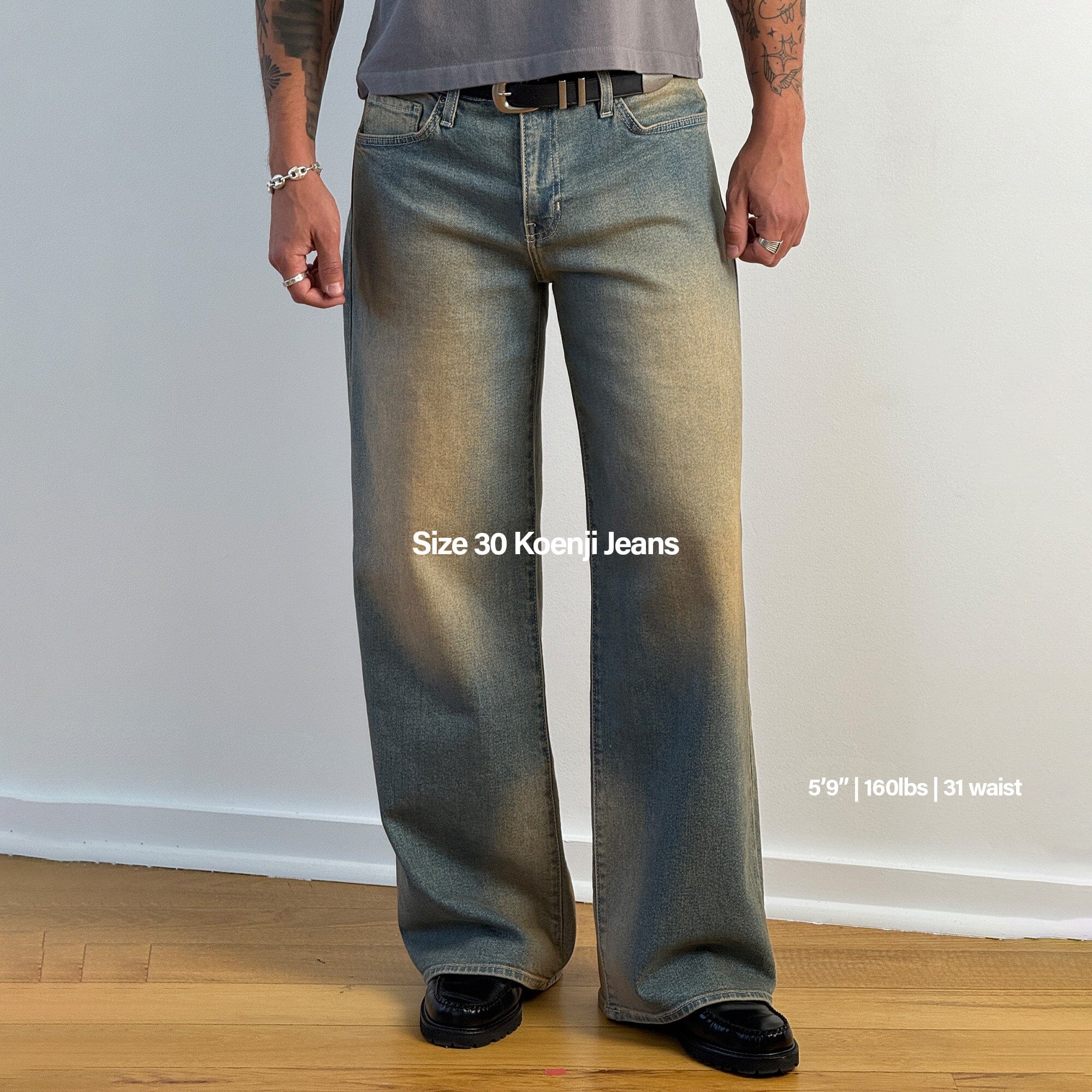 Koenji Dad Jeans | Straight-Wide, Low-Rise